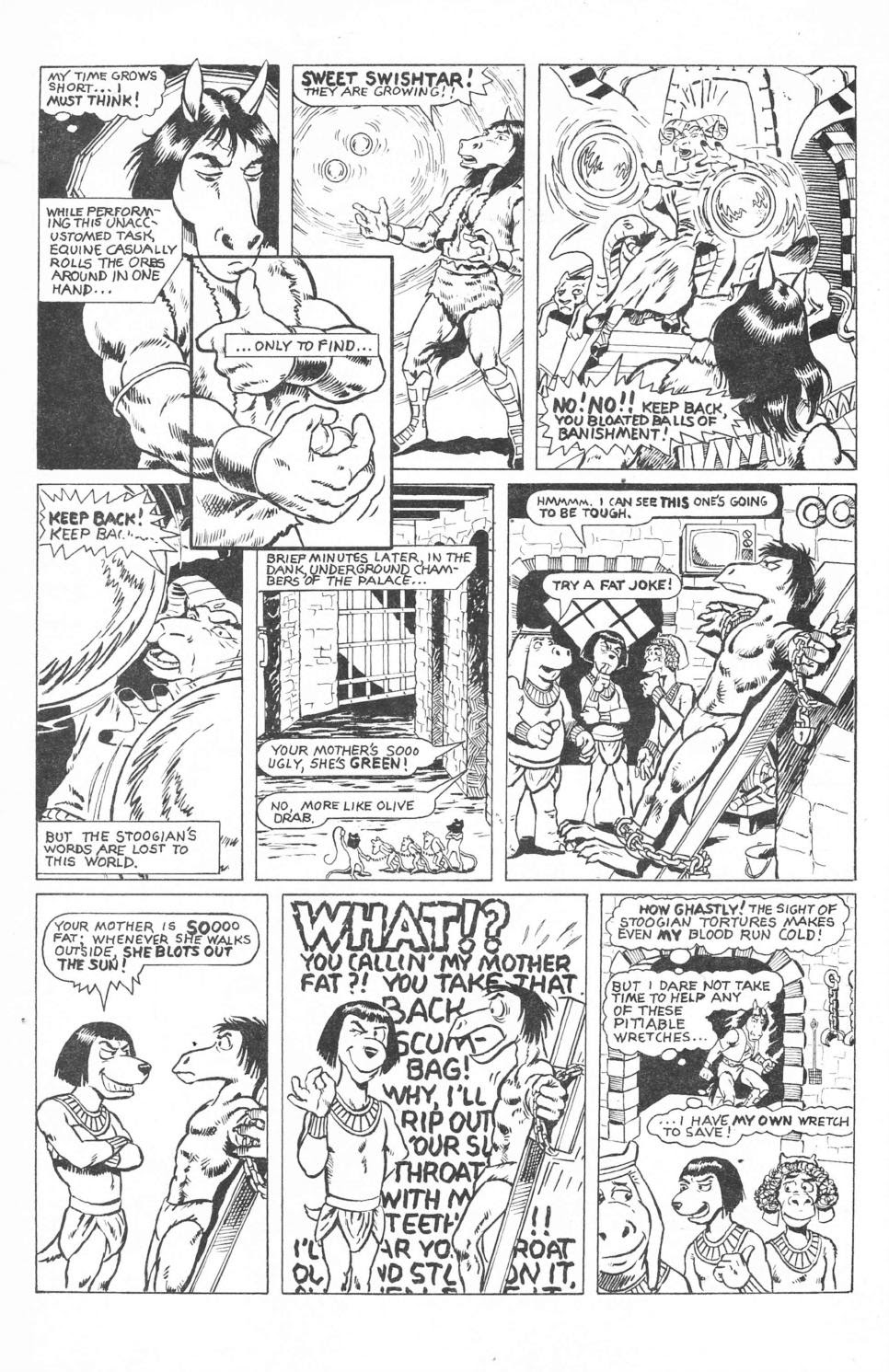 Read online Equine, The Uncivilized comic -  Issue #1 - 26