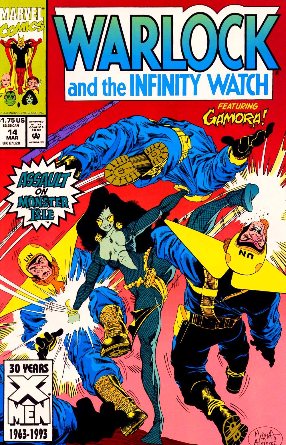 Read online Warlock and the Infinity Watch comic -  Issue #14 - 1