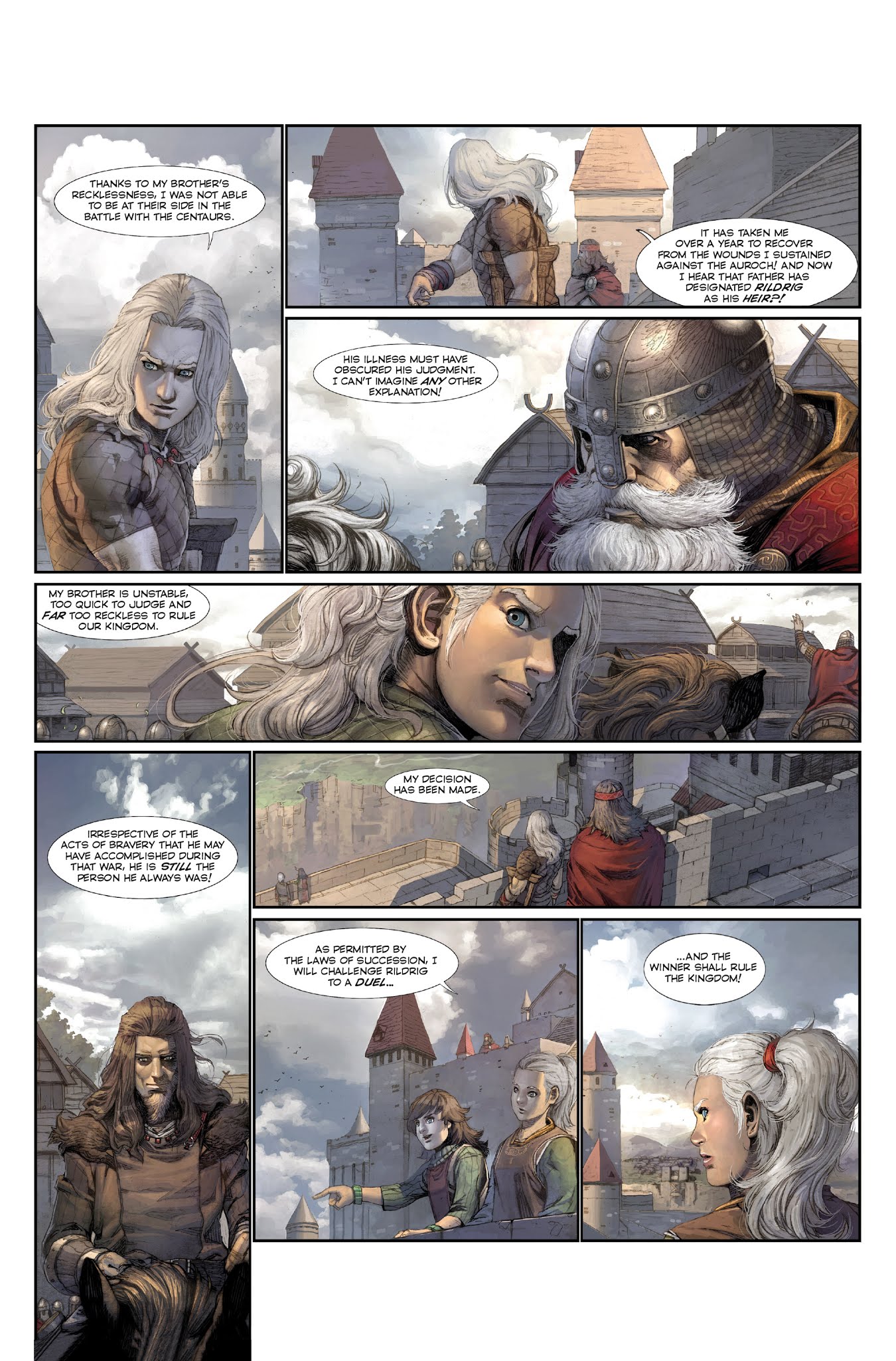 Read online Konungar: War of Crowns comic -  Issue #1 - 29