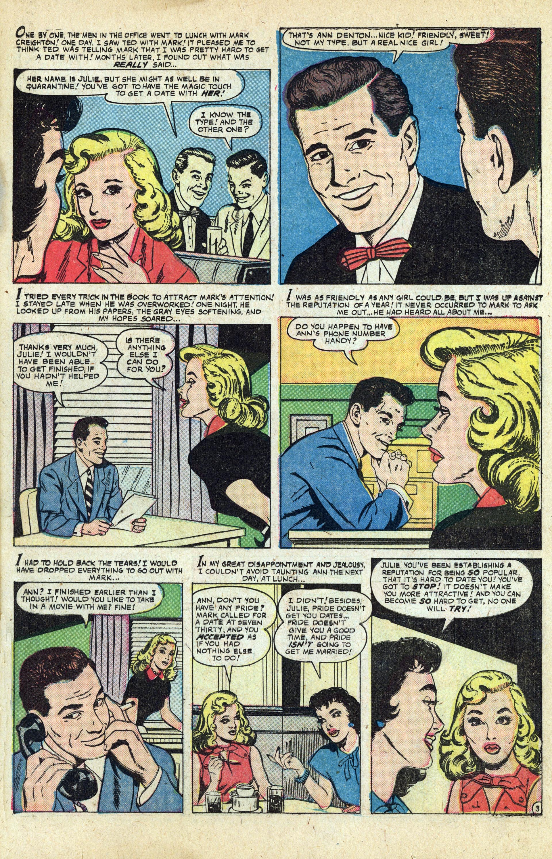 Read online Love Romances comic -  Issue #75 - 23