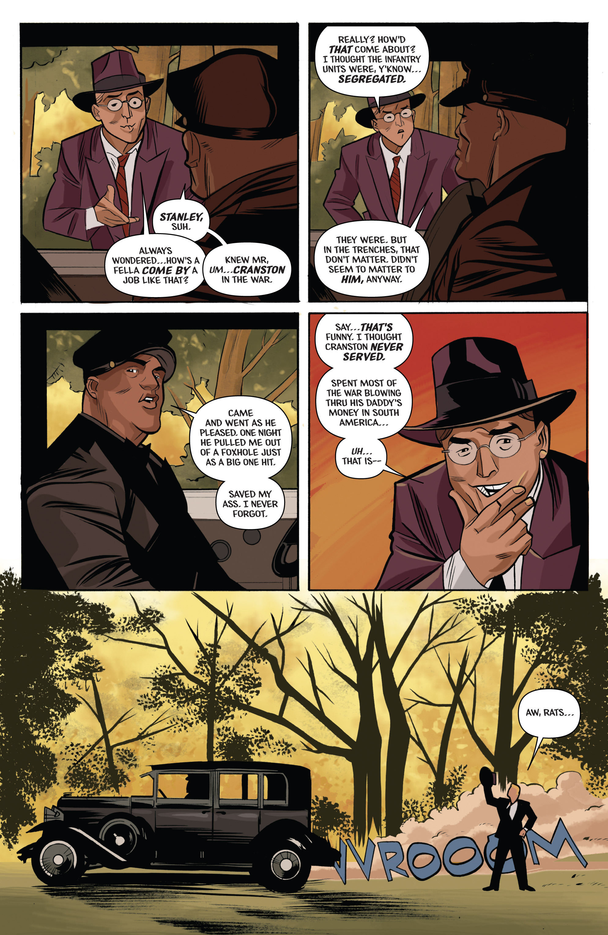Read online The Shadow: Year One comic -  Issue #4 - 9