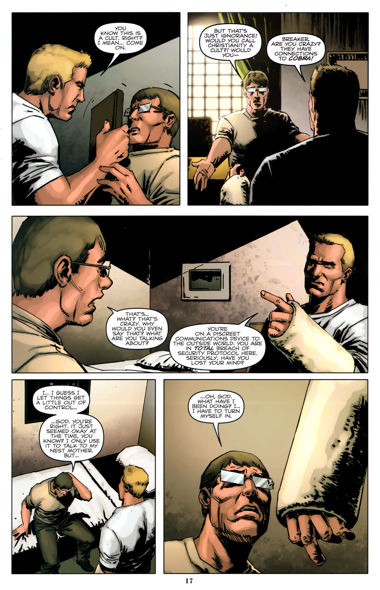 Read online G.I. Joe Cobra (2011) comic -  Issue #4 - 20
