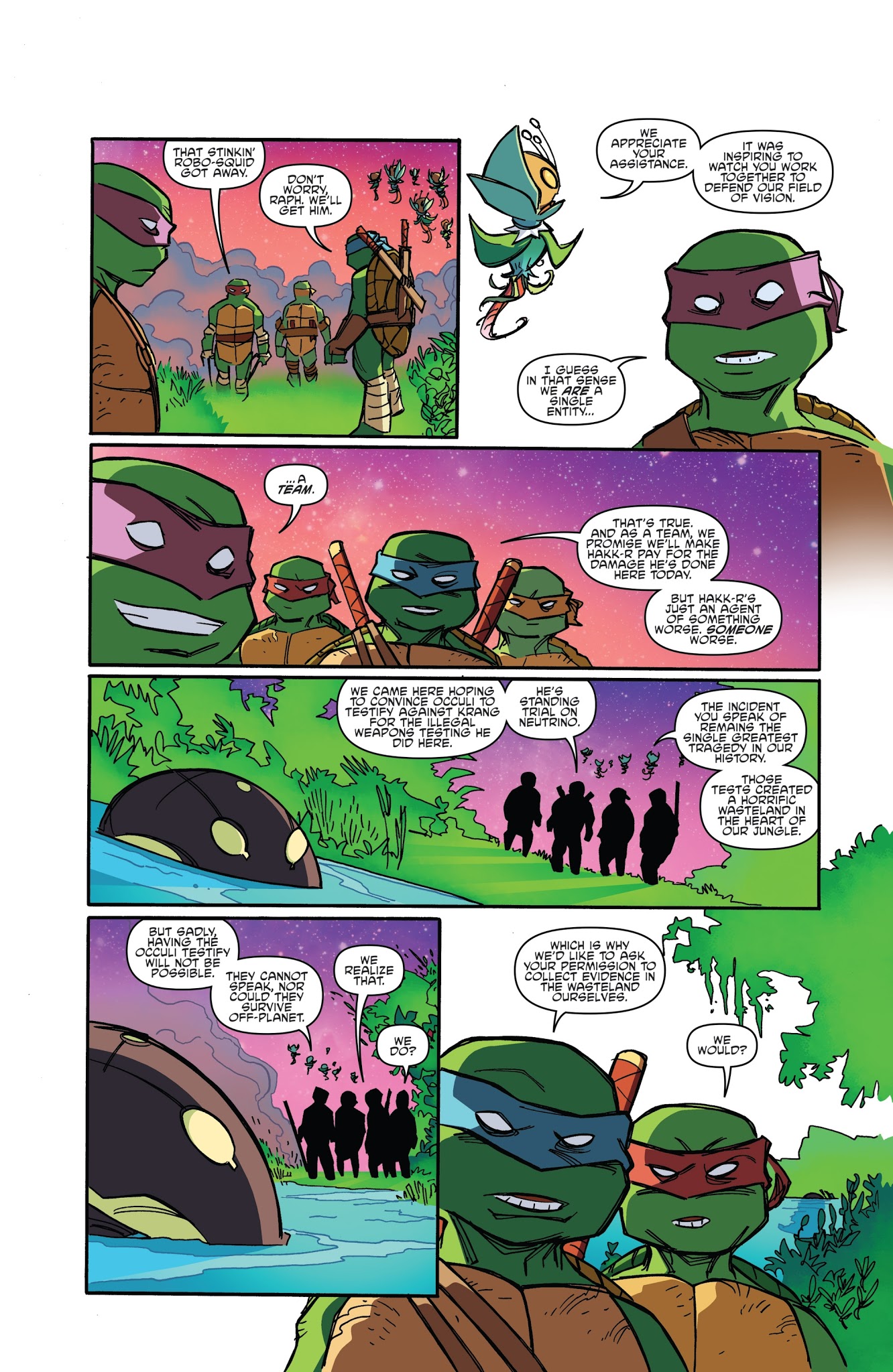 Read online Teenage Mutant Ninja Turtles: Dimension X comic -  Issue #5 - 13