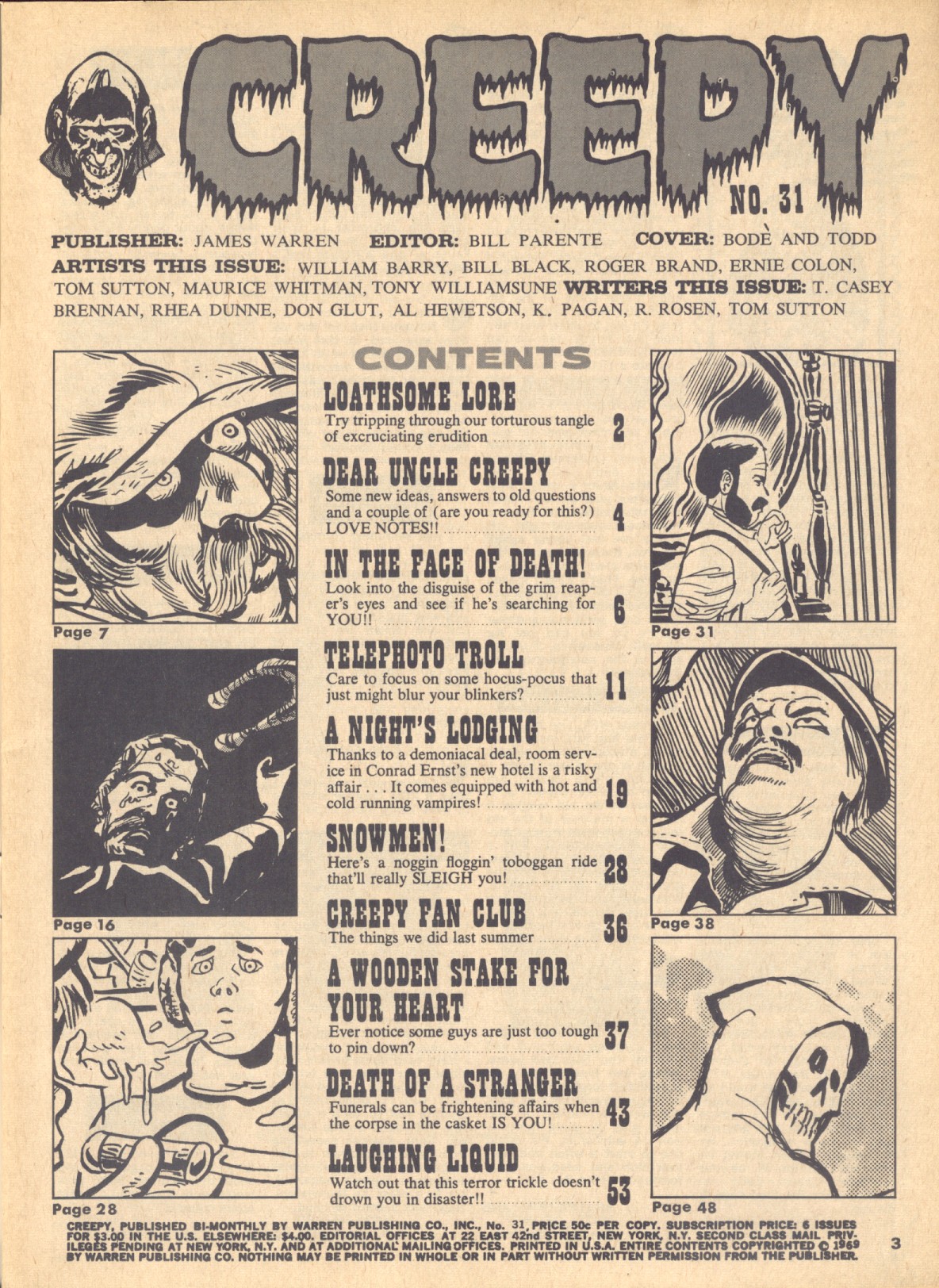 Creepy (1964) Issue #31 #31 - English 3