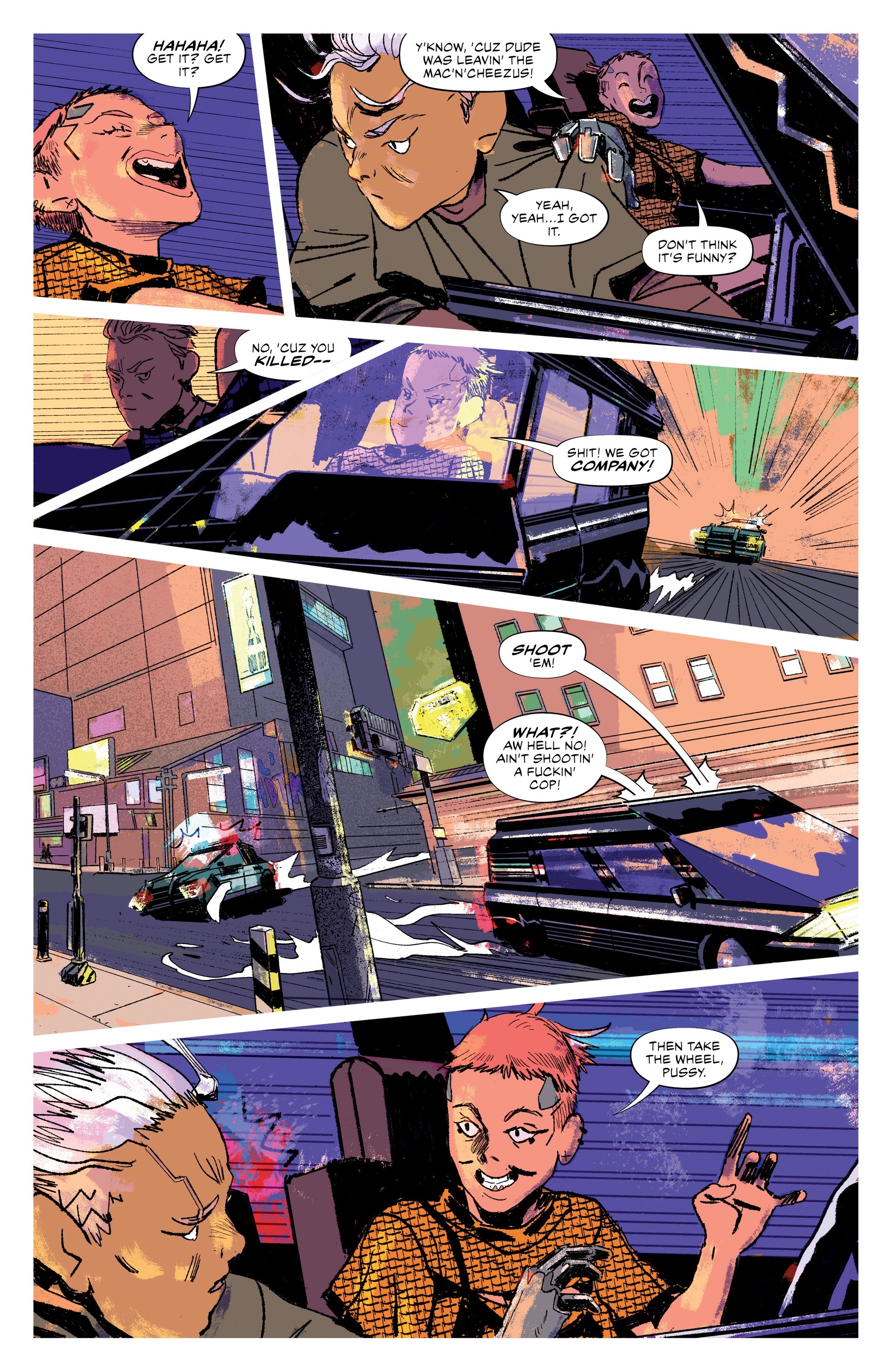 Read online Cyberpunk 2077: Big City Dreams (2022) comic -  Issue # Full - 15