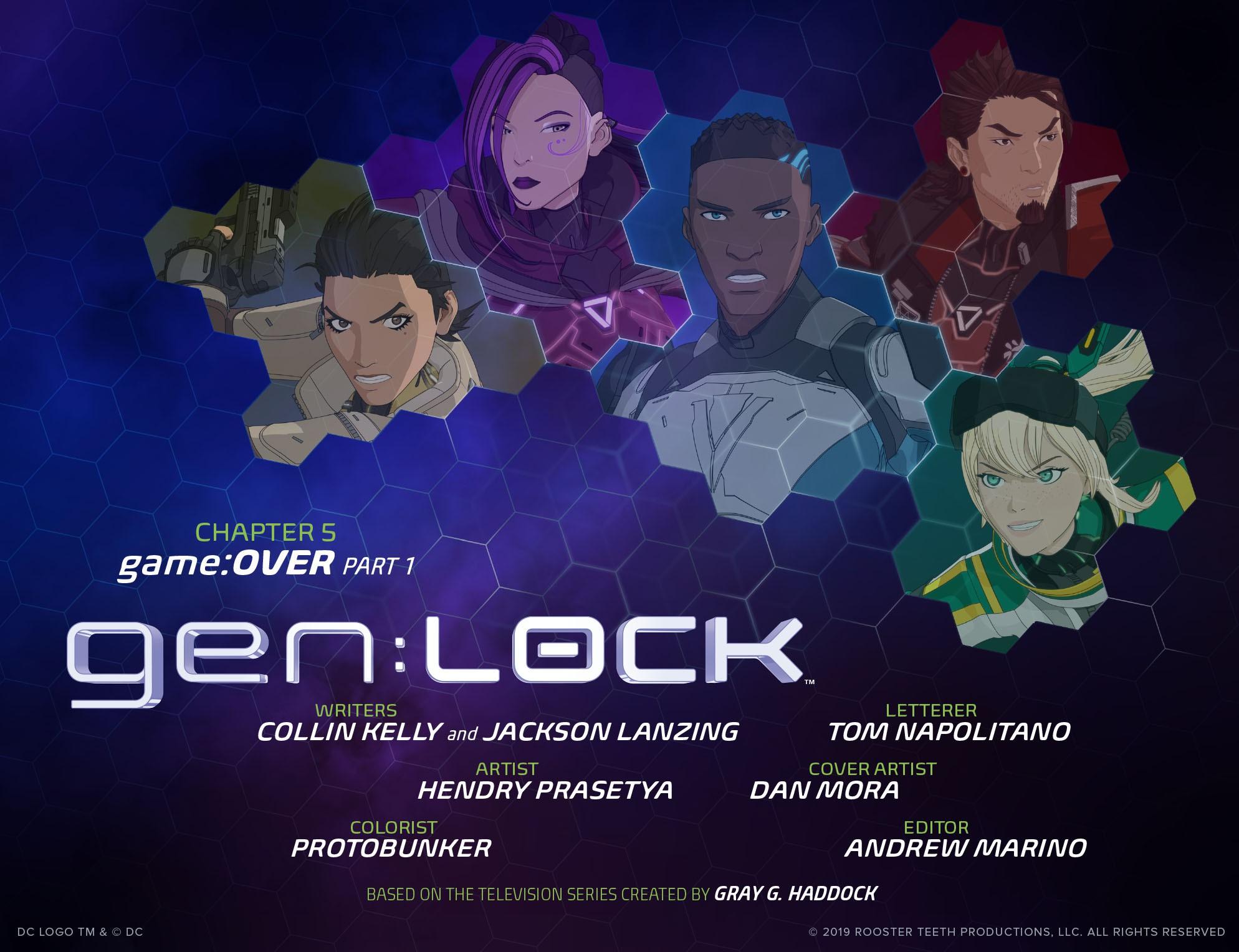 Read online gen:Lock comic -  Issue #5 - 3