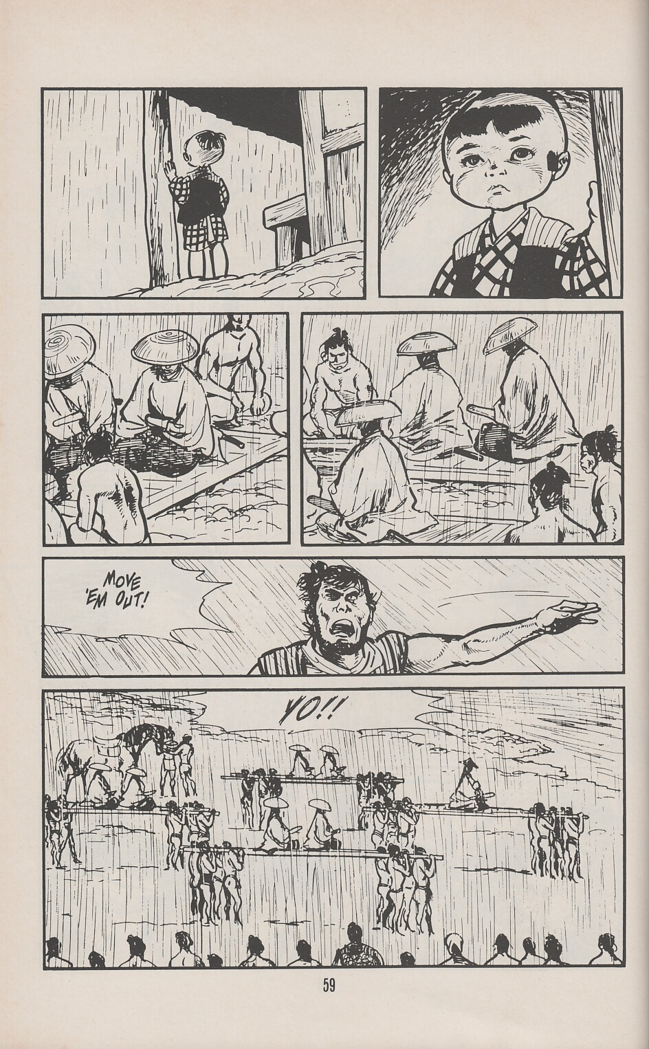 Read online Lone Wolf and Cub comic -  Issue #31 - 69