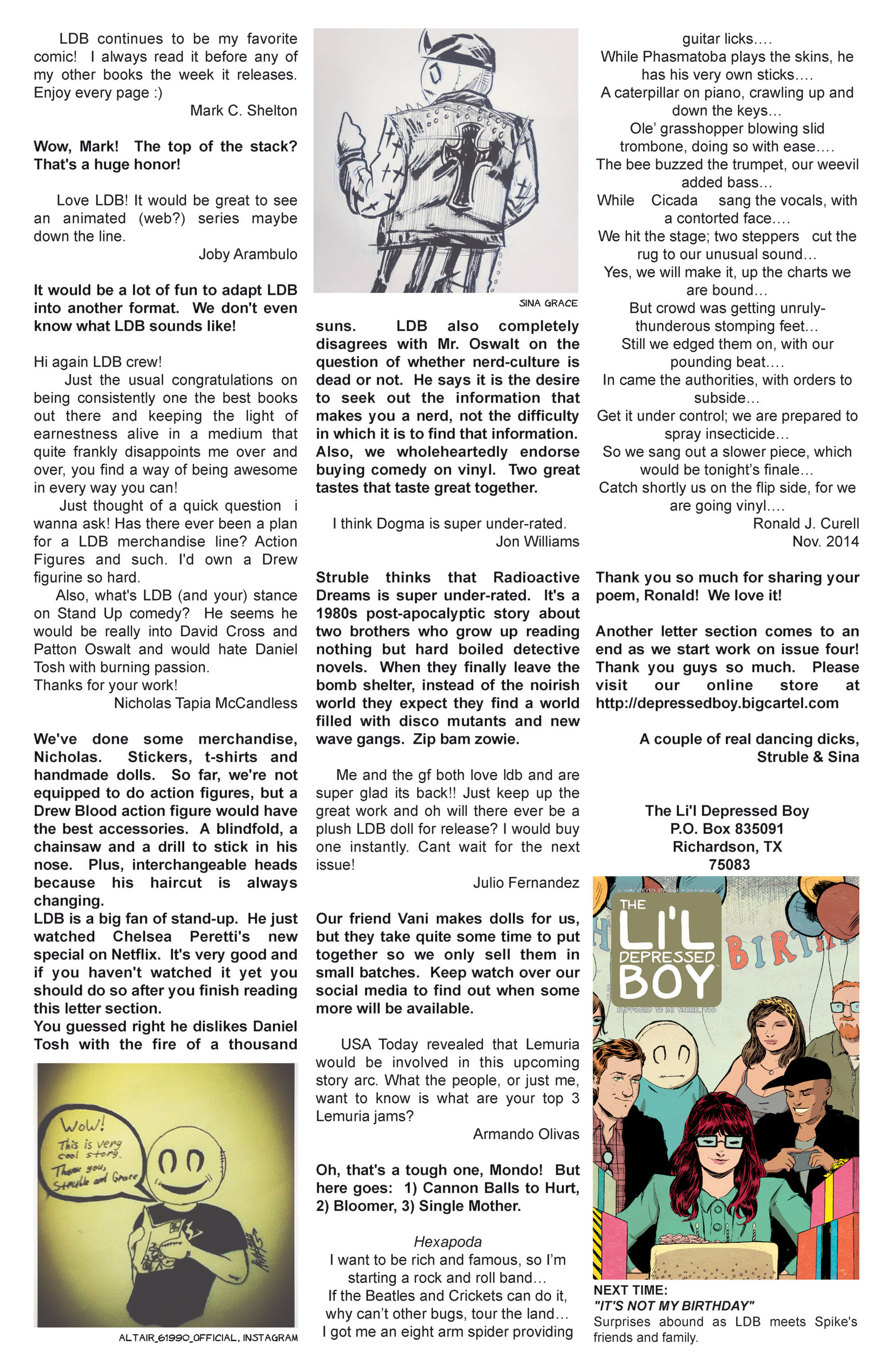 Read online The Li'l Depressed Boy: Supposed to Be There Too comic -  Issue #3 - 23