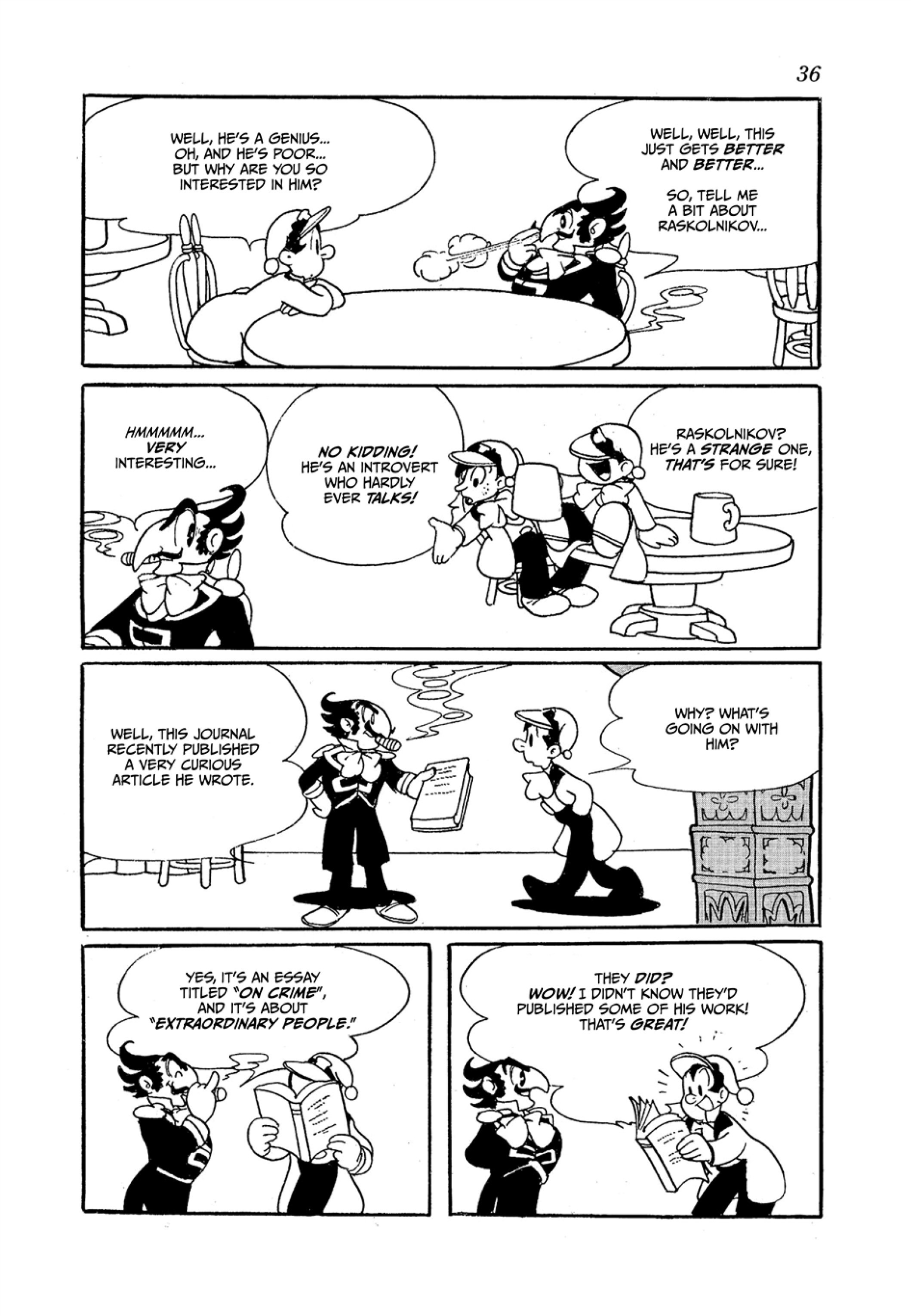 Read online Crime And Punishment comic -  Issue # TPB - 36