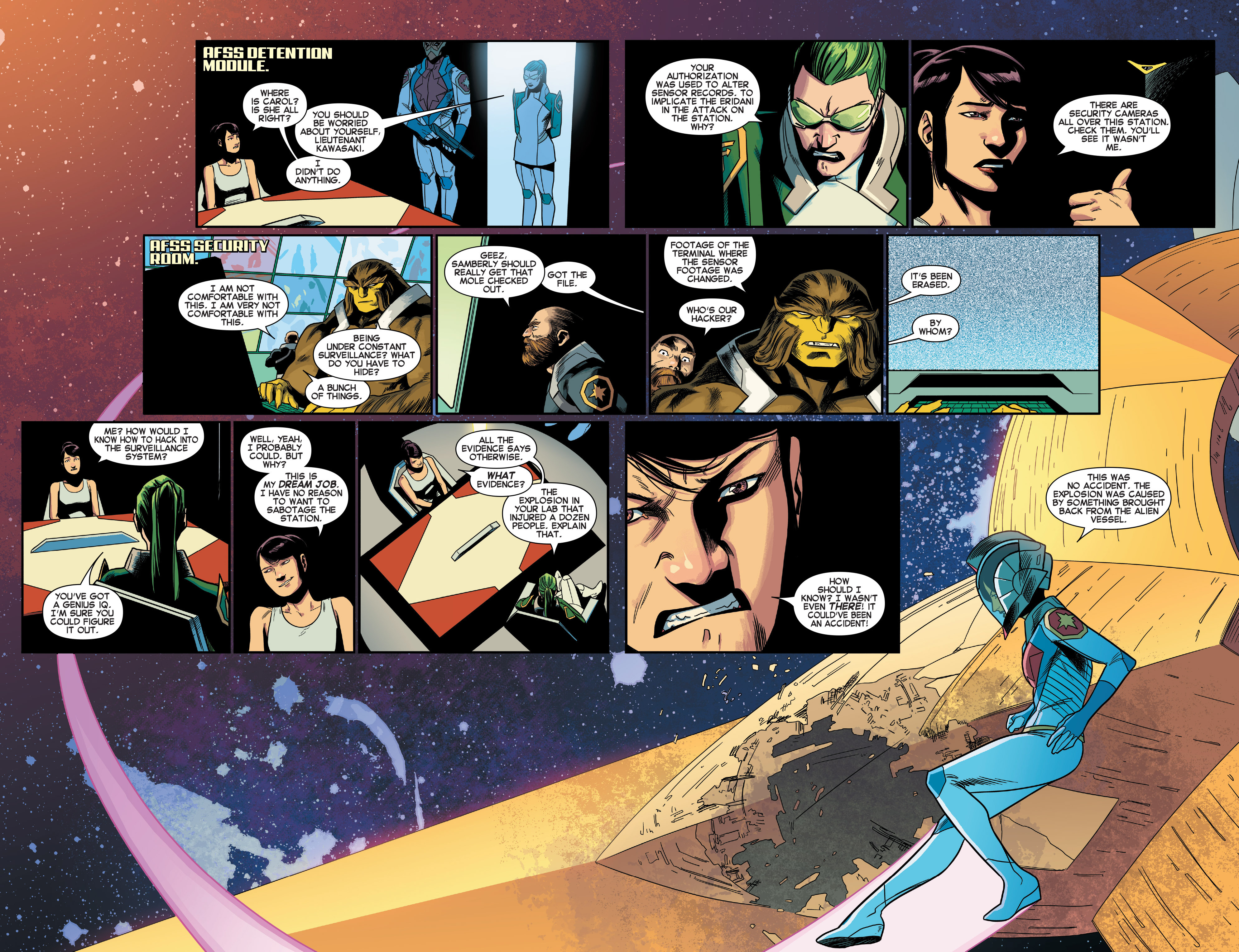 Read online Captain Marvel (2016) comic -  Issue #3 - 5