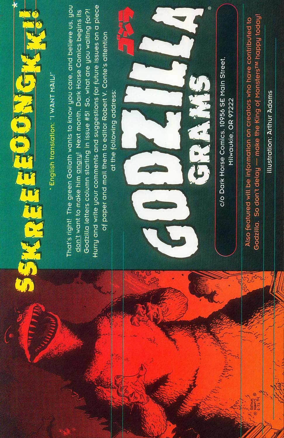 Read online Godzilla (1995) comic -  Issue #4 - 28