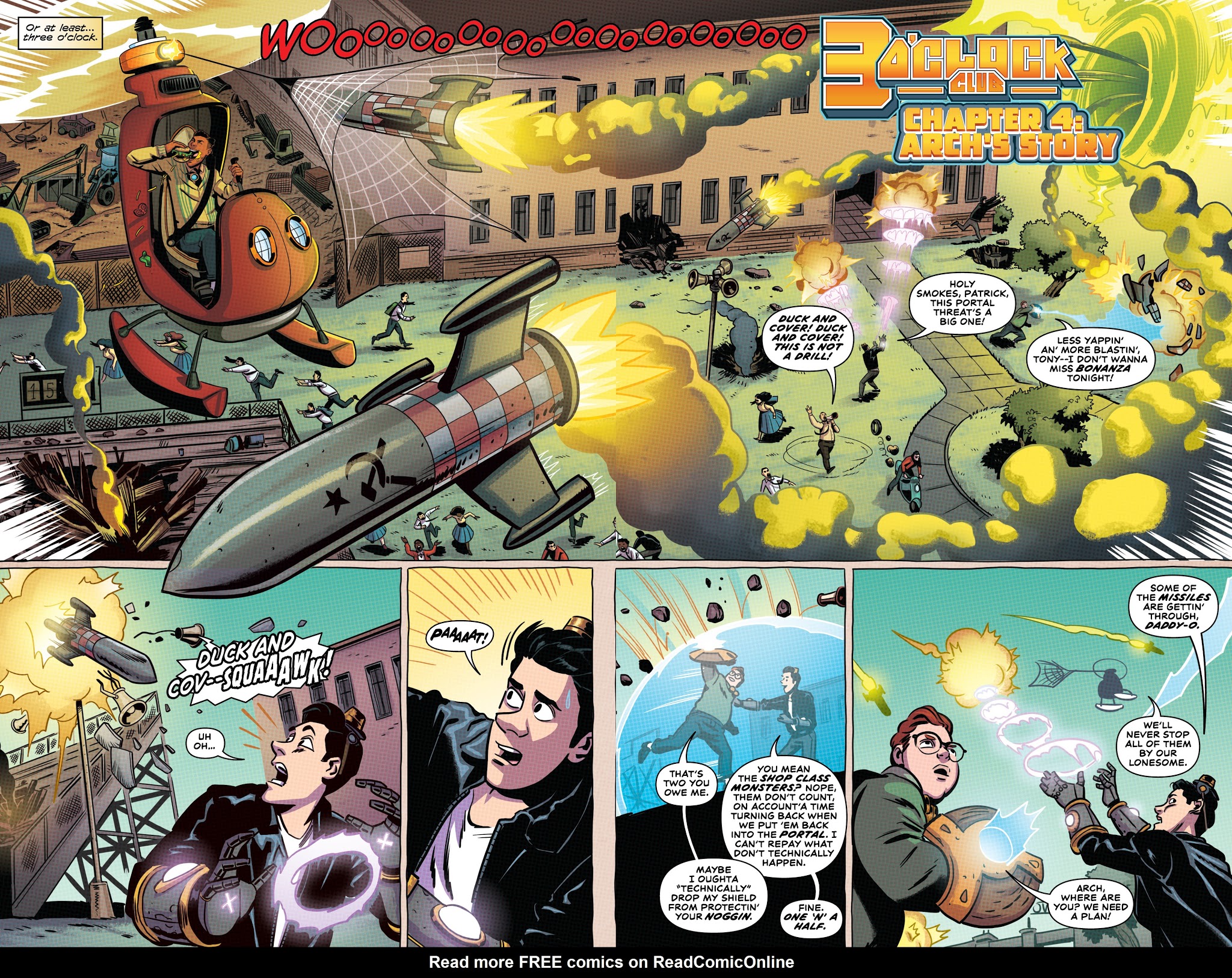 Read online Three O'Clock Club comic -  Issue #4 - 6