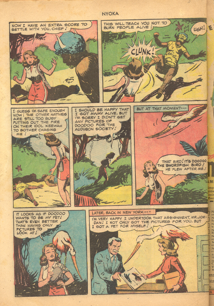 Read online Nyoka the Jungle Girl (1945) comic -  Issue #28 - 48
