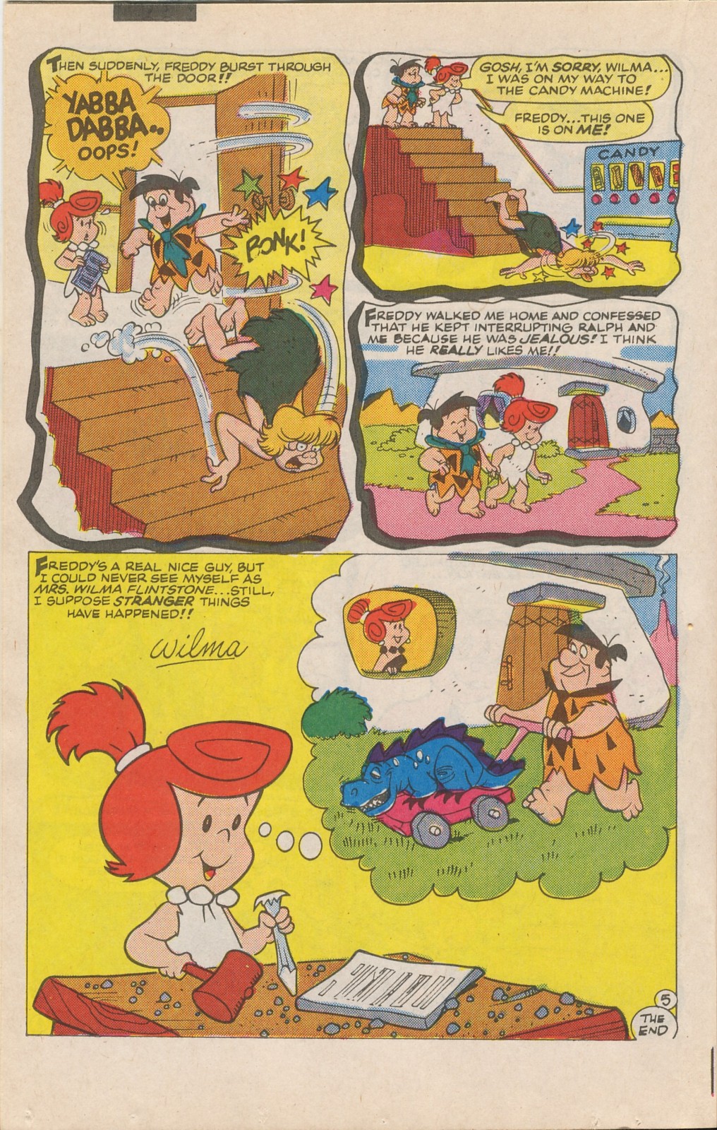 Read online The Flintstone Kids comic -  Issue #3 - 21