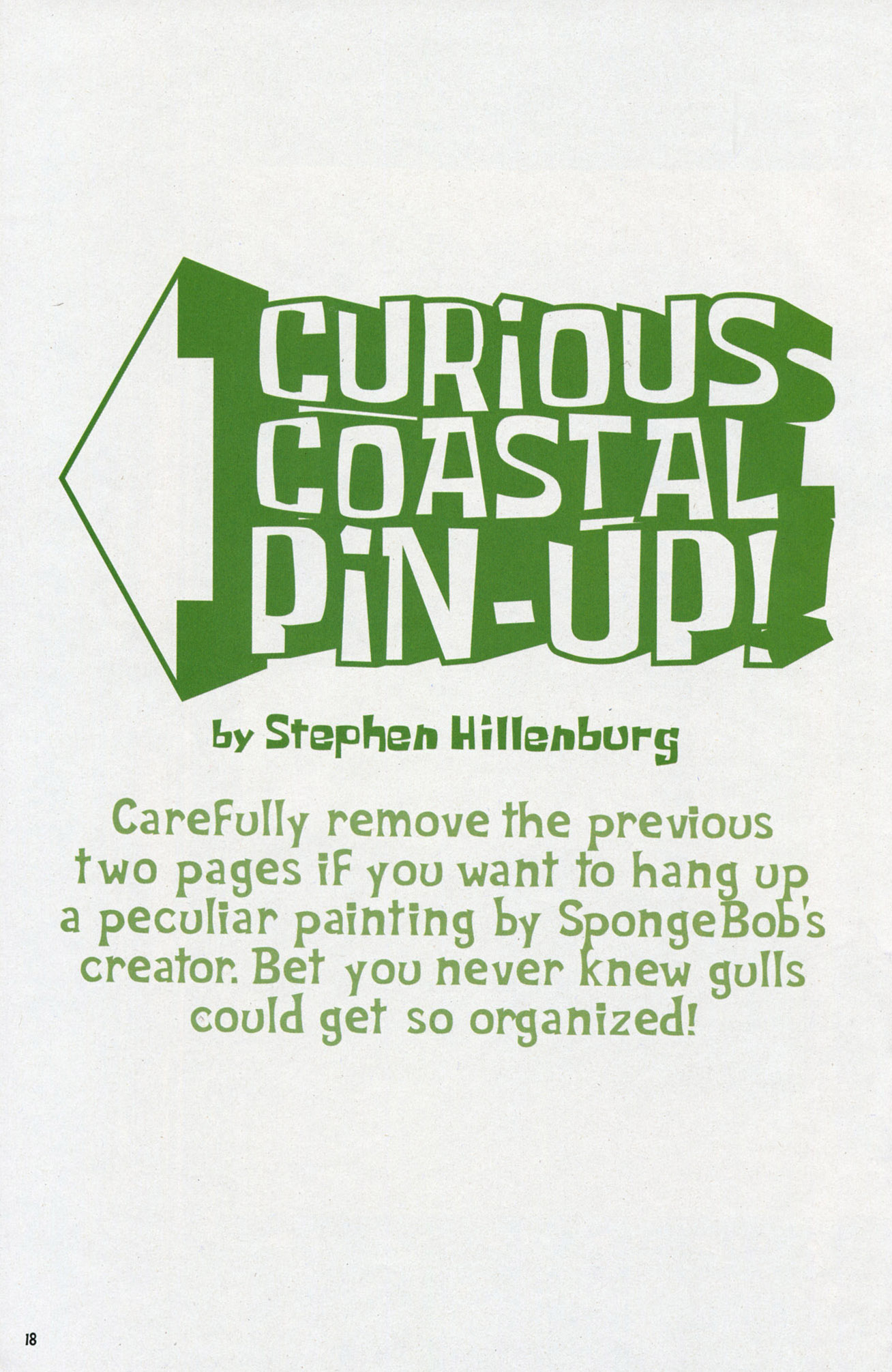Read online SpongeBob Comics comic -  Issue #9 - 19