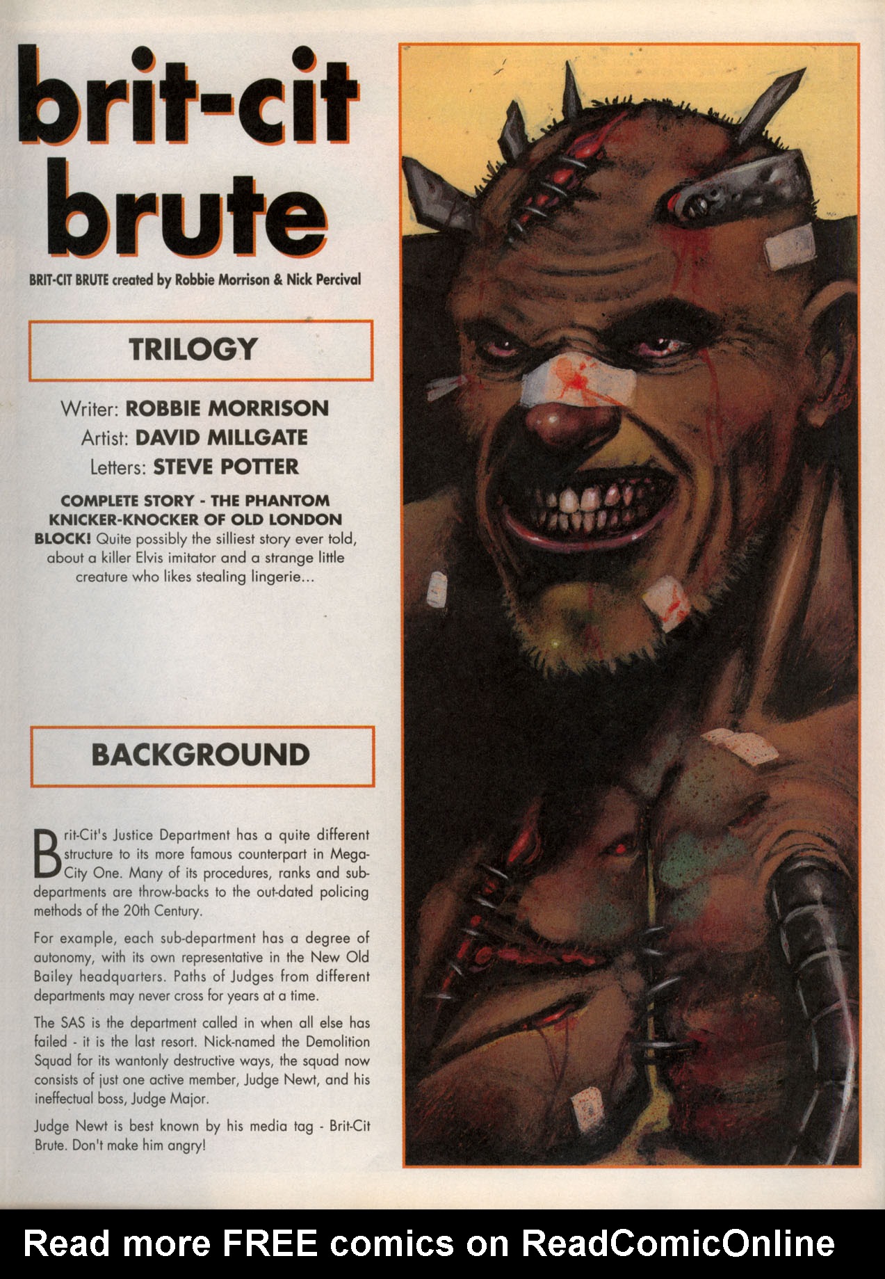 Read online Judge Dredd: The Megazine (vol. 2) comic -  Issue #62 - 23