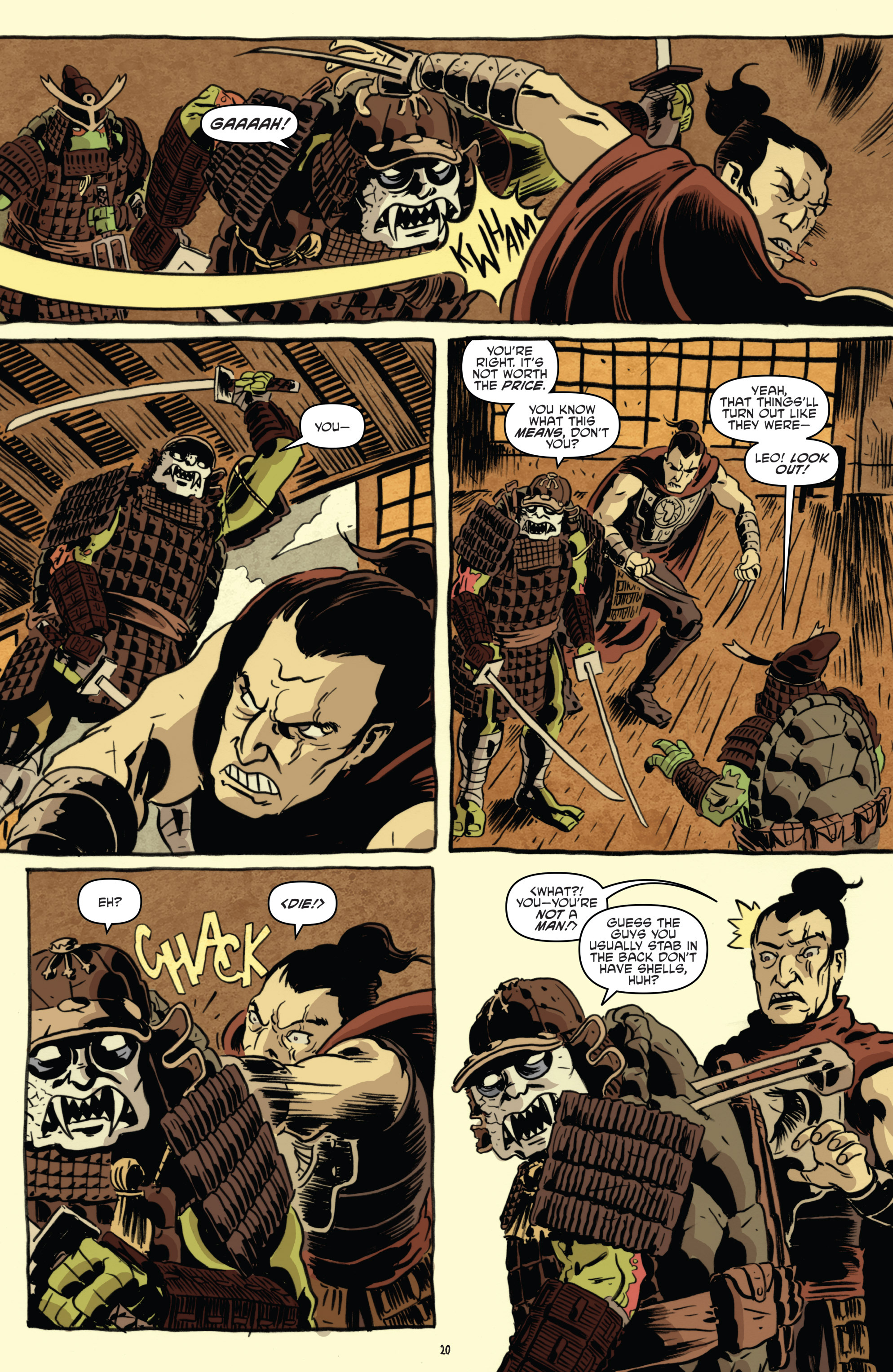 Read online Teenage Mutant Ninja Turtles: Turtles in Time comic -  Issue #2 - 22