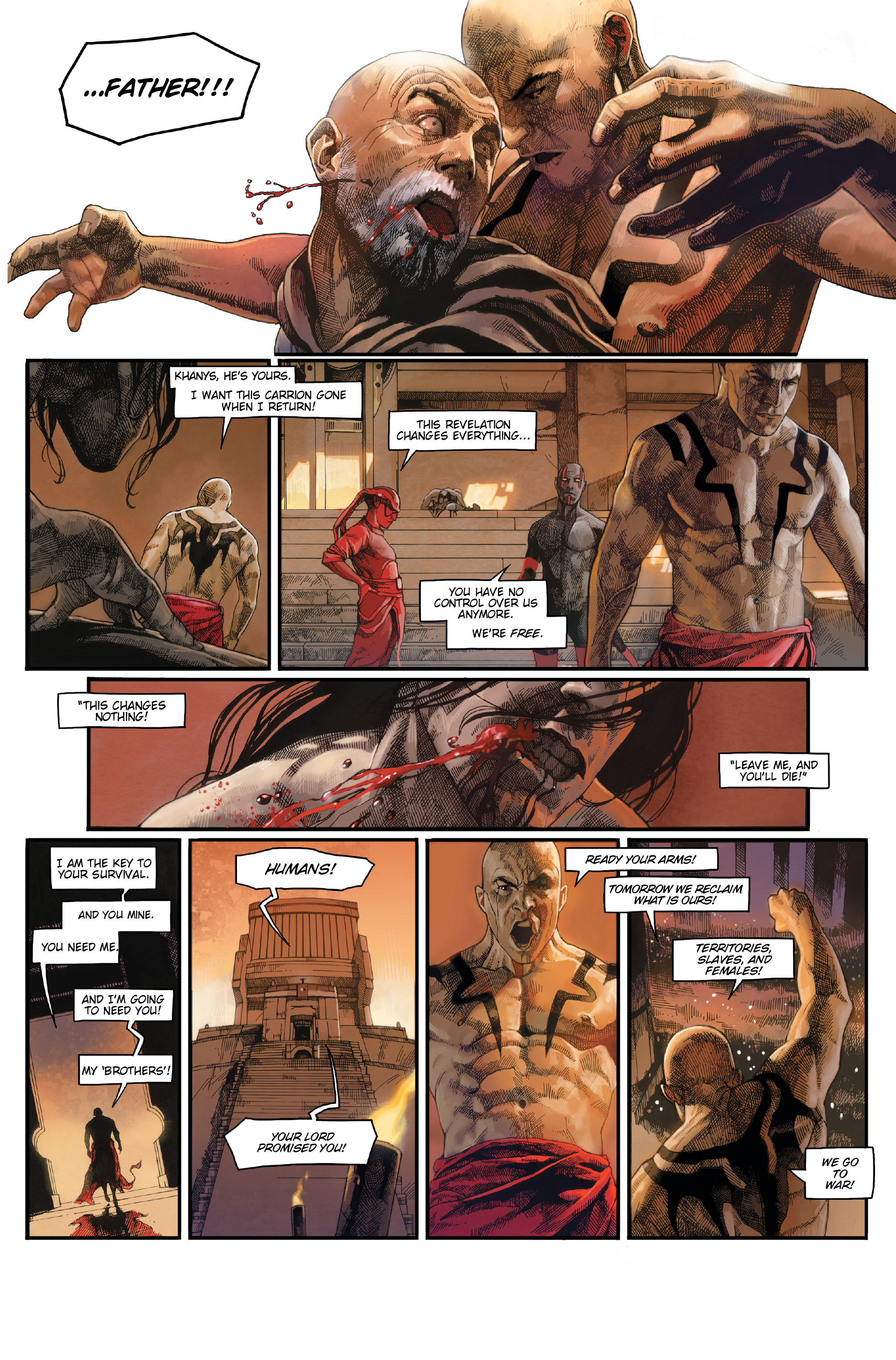 Read online Khaal comic -  Issue #2 - 12