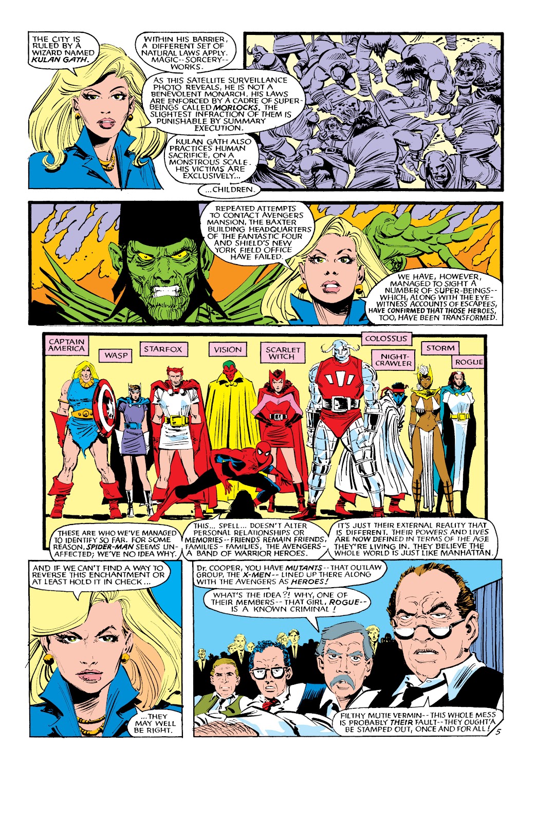 Uncanny X-Men (1963) issue 190 - Page 5