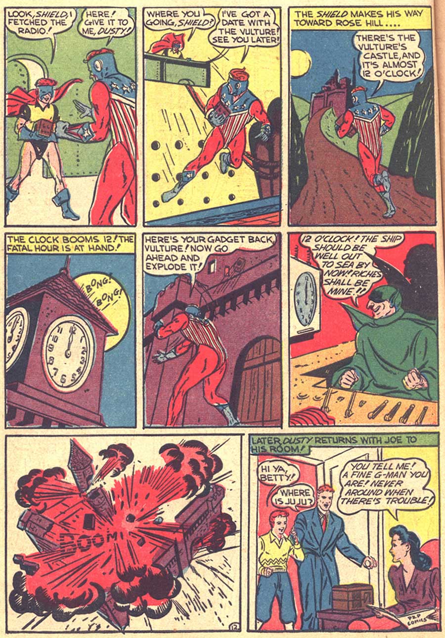 Read online Pep Comics comic -  Issue #11 - 14