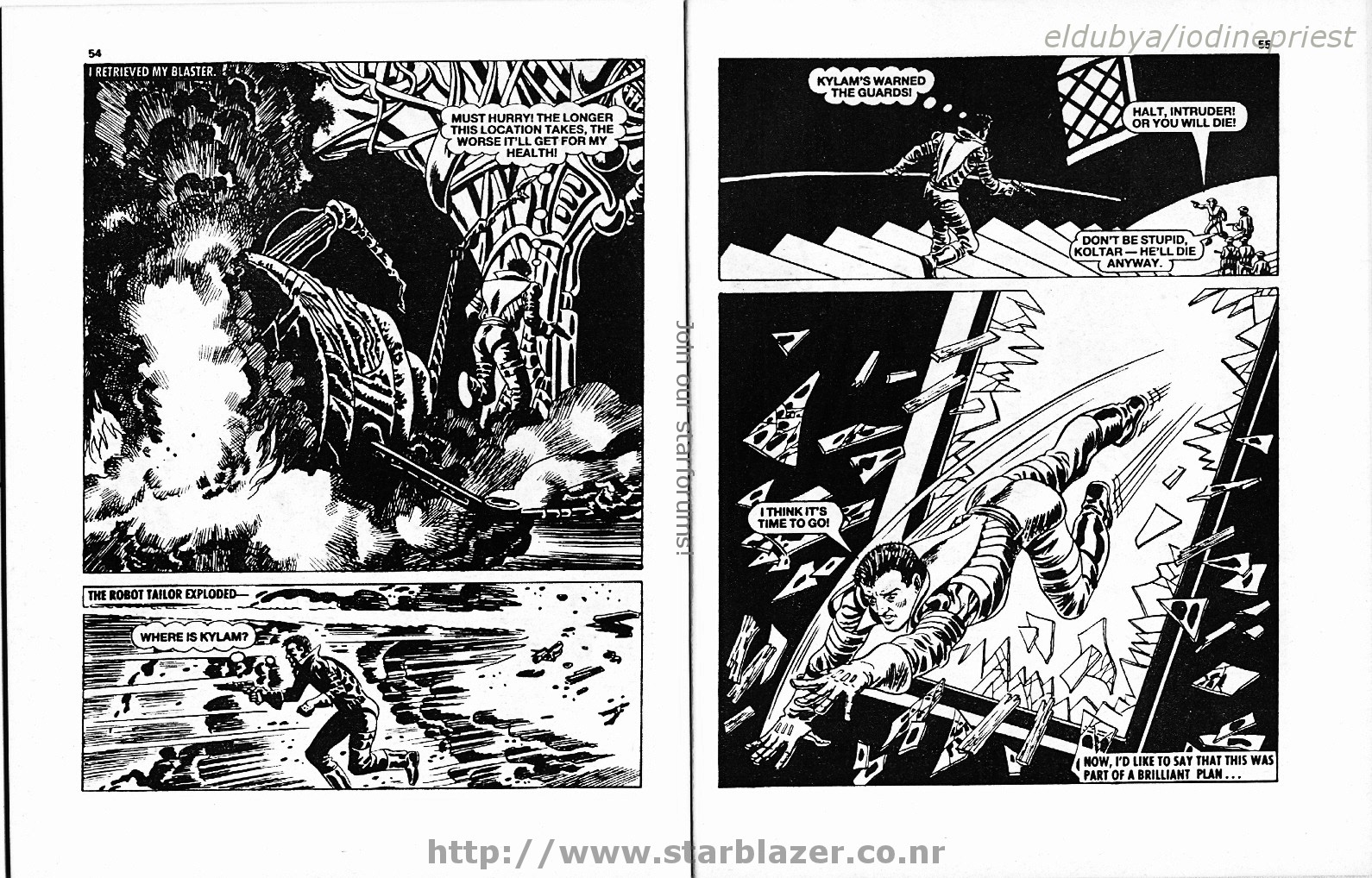 Read online Starblazer comic -  Issue #223 - 29