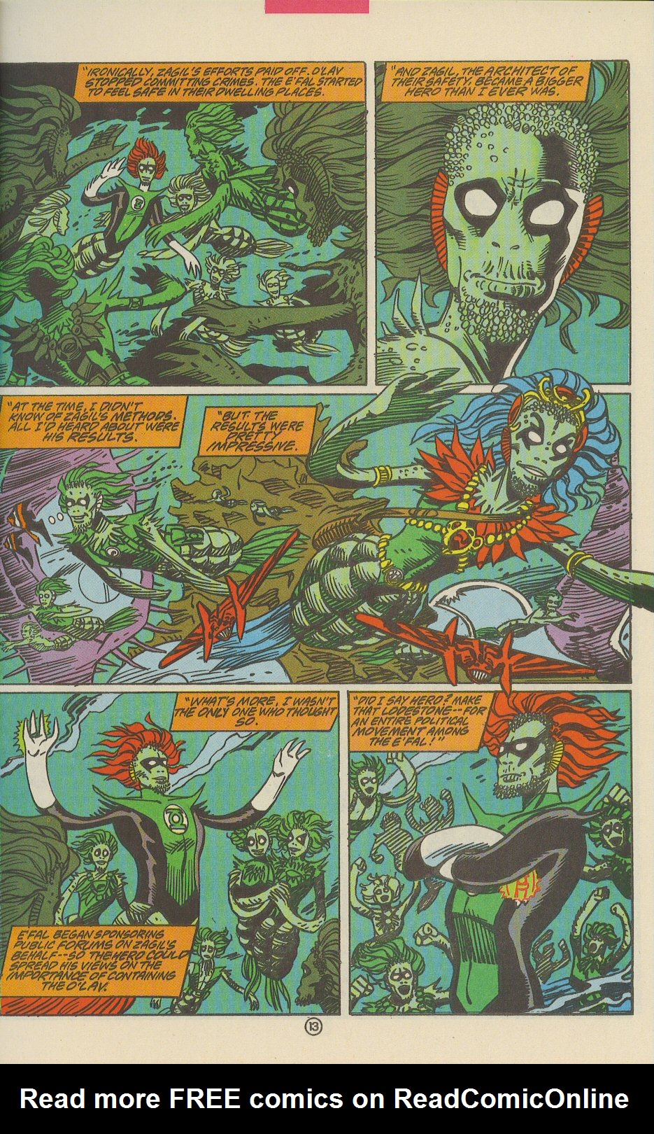 Read online Green Lantern Corps Quarterly comic -  Issue #3 - 14