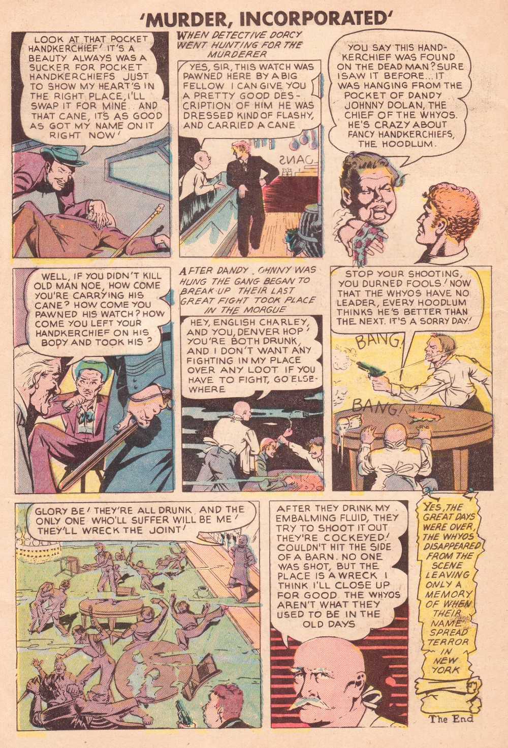 Read online Murder Incorporated (1948) comic -  Issue #8 - 32