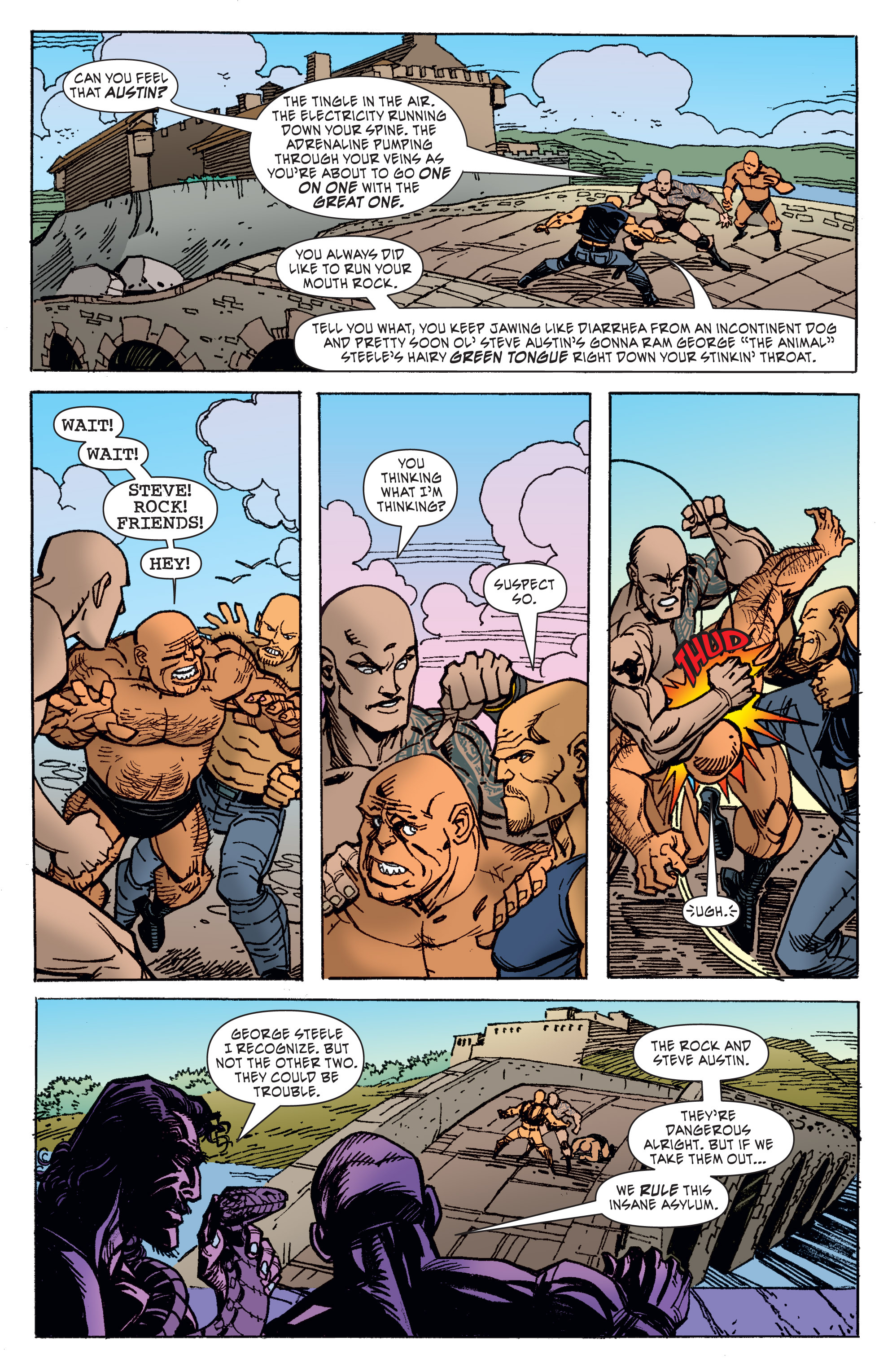 Read online WWE Superstars comic -  Issue #10 - 19