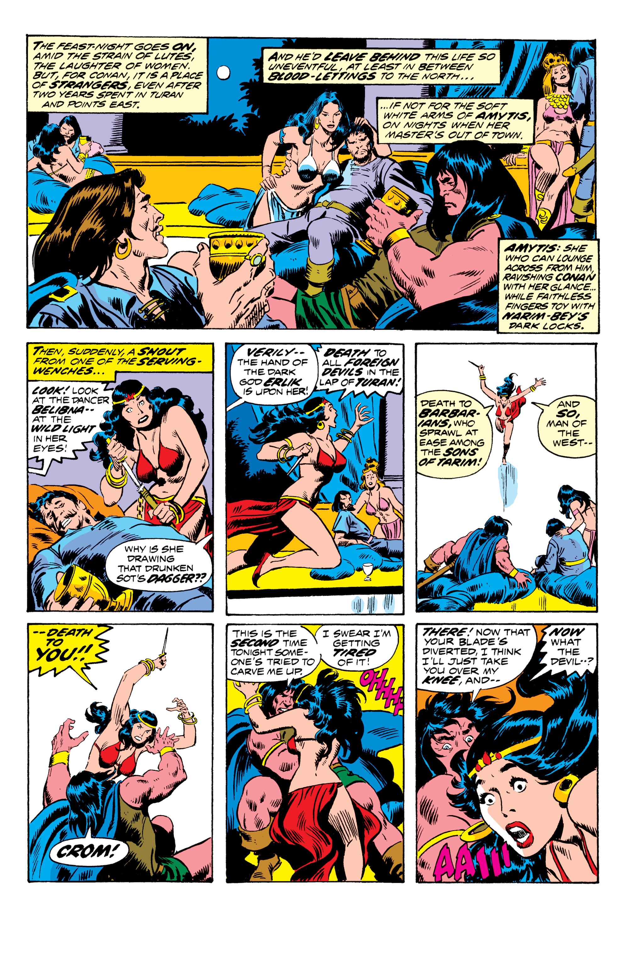 Read online Conan The Barbarian Epic Collection: The Original Marvel Years - The Curse Of The Golden Skull comic -  Issue # TPB (Part 3) - 30