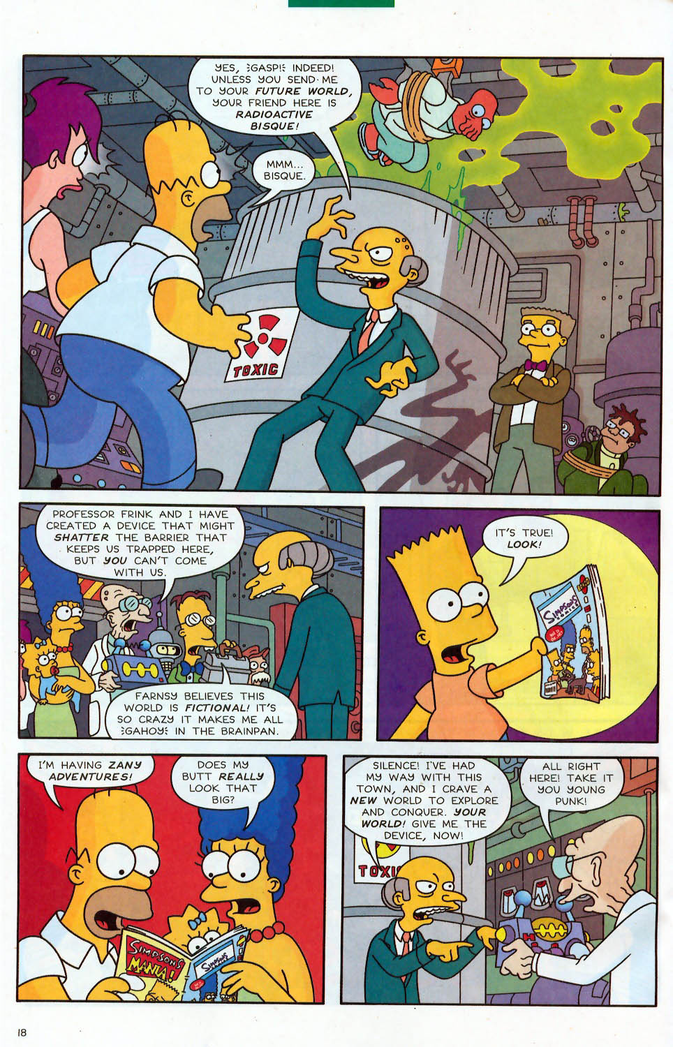 Read online Futurama Comics comic -  Issue #9c - 21