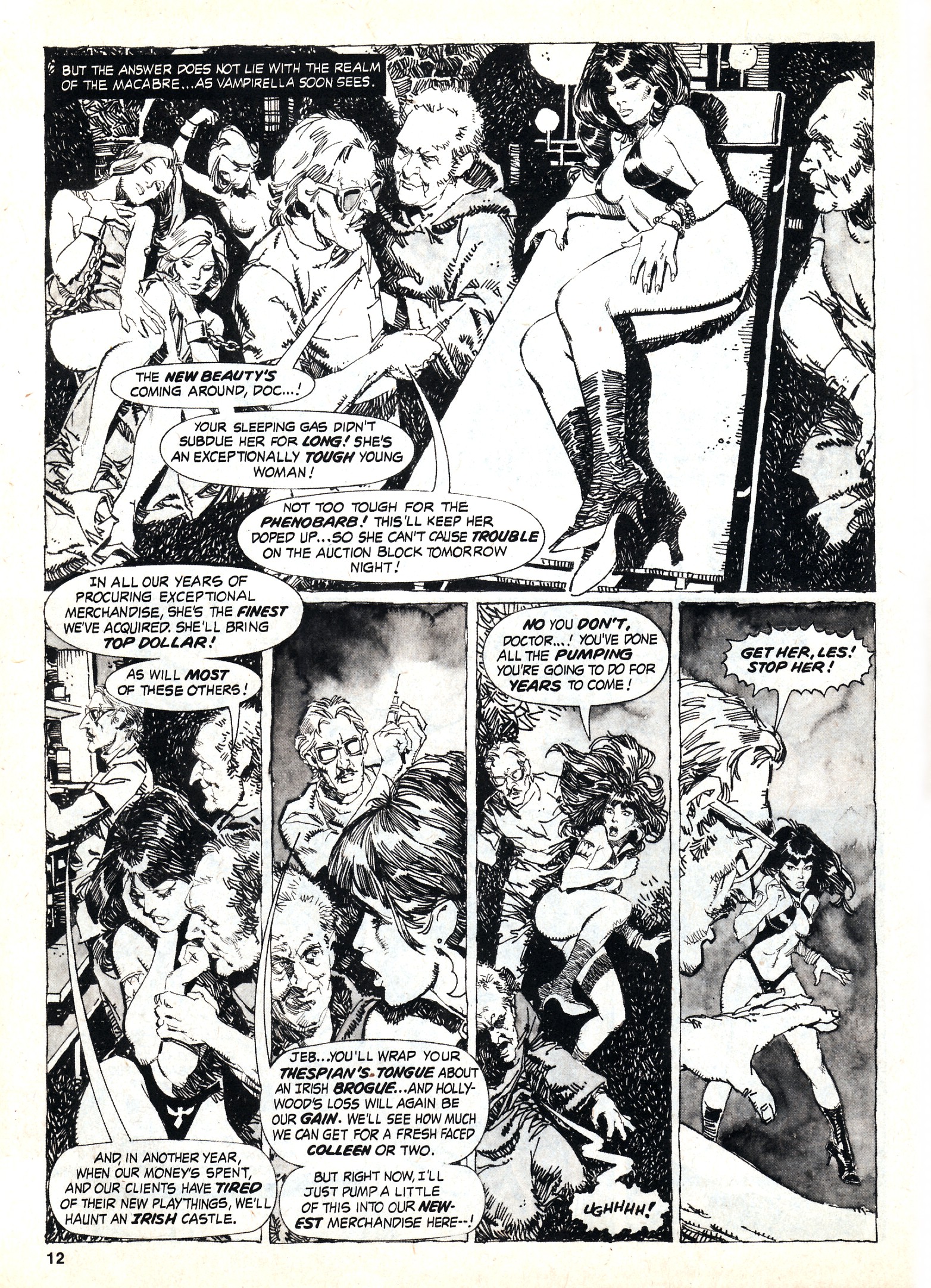 Read online Vampirella (1969) comic -  Issue #56 - 12