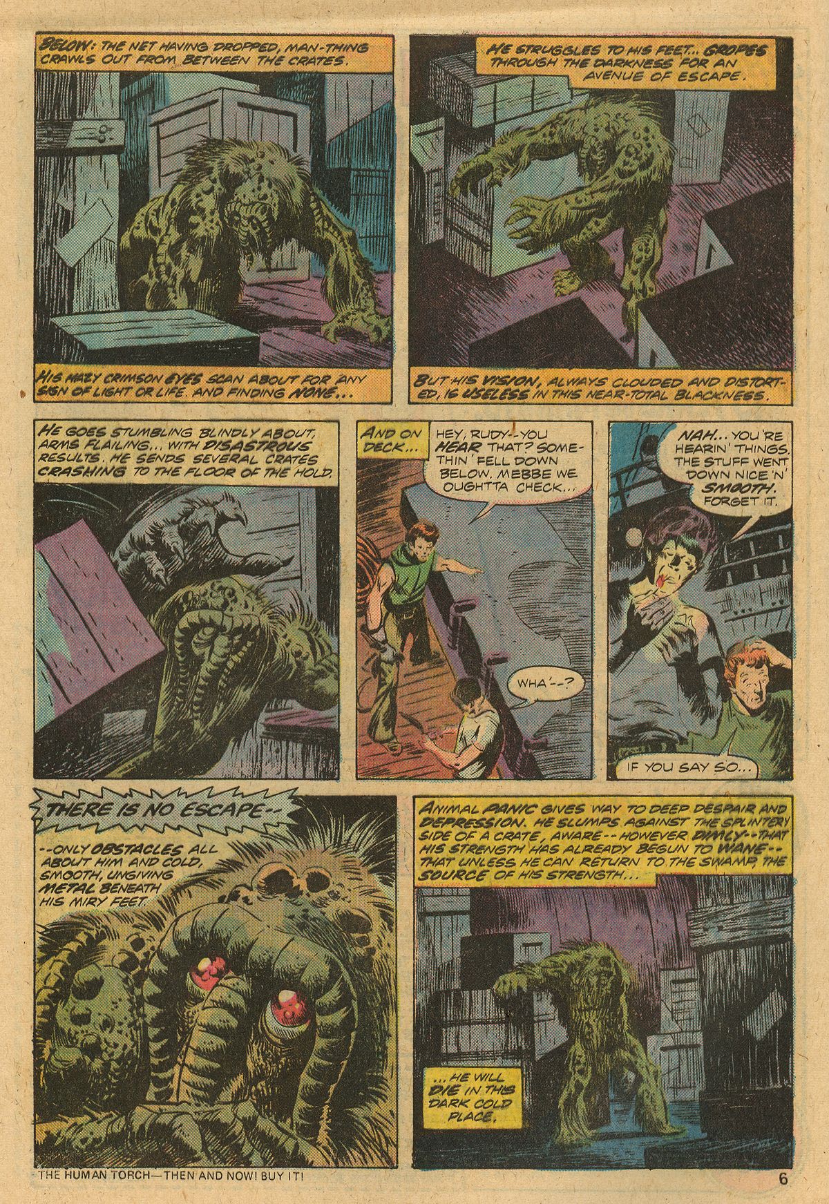 Read online Man-Thing (1974) comic -  Issue #13 - 8