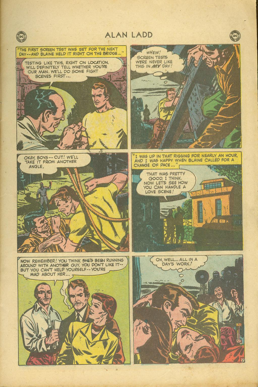 Read online Adventures of Alan Ladd comic -  Issue #7 - 9