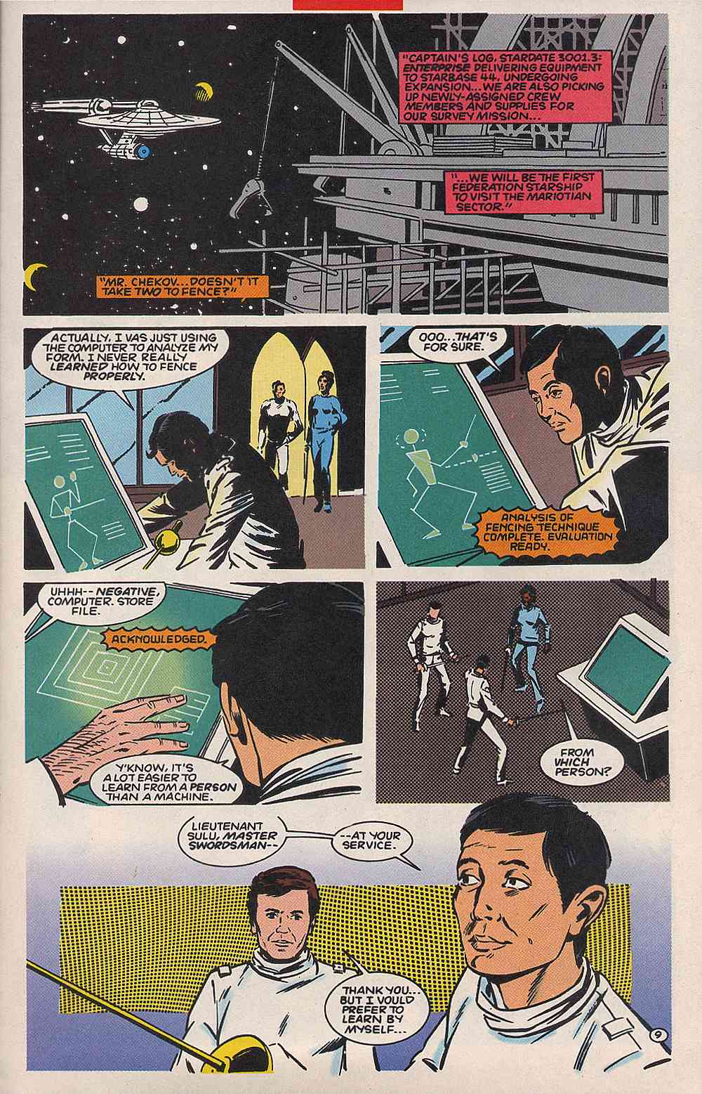 Read online Star Trek (1989) comic -  Issue #58 - 10