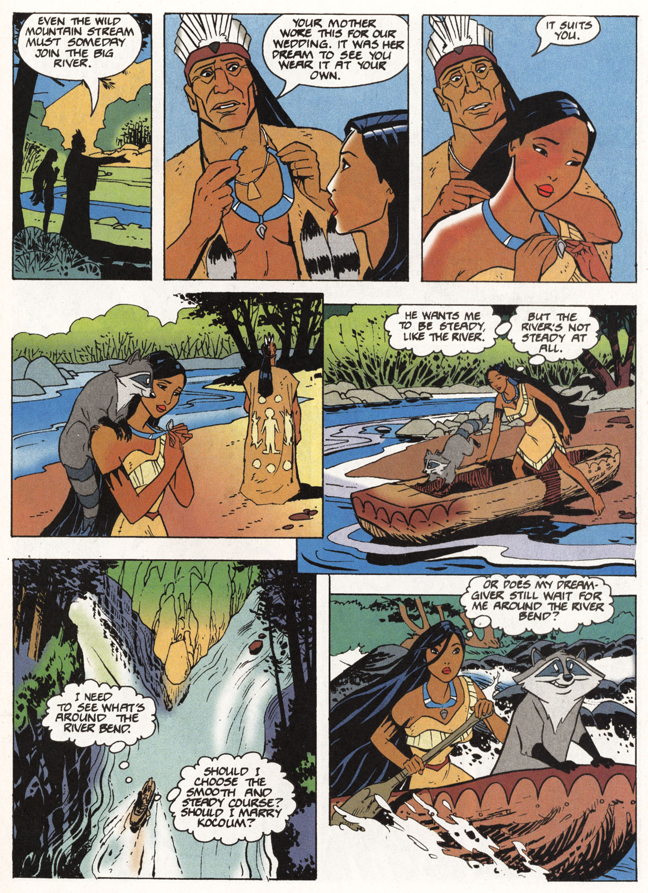 Read online Disney's Pocahontas comic -  Issue #1 - 11