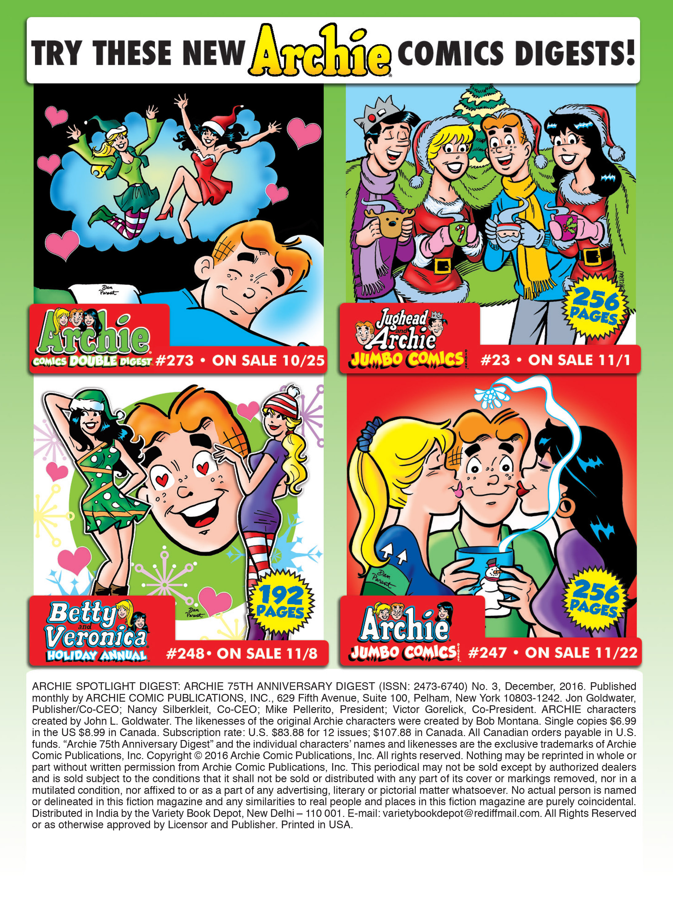 Read online Archie 75th Anniversary Digest comic -  Issue #3 - 218