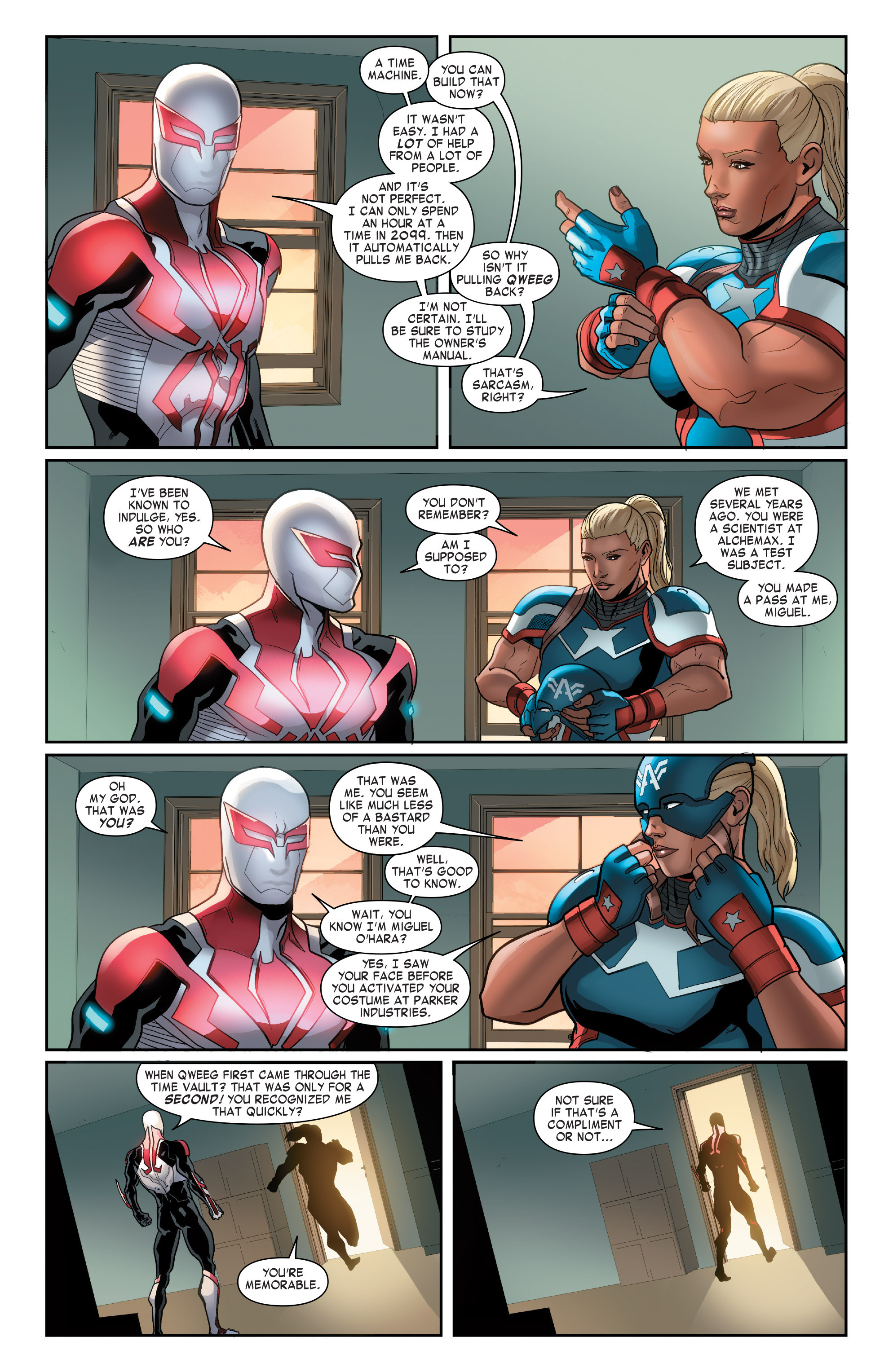 Read online Spider-Man 2099 (2015) comic -  Issue #5 - 6