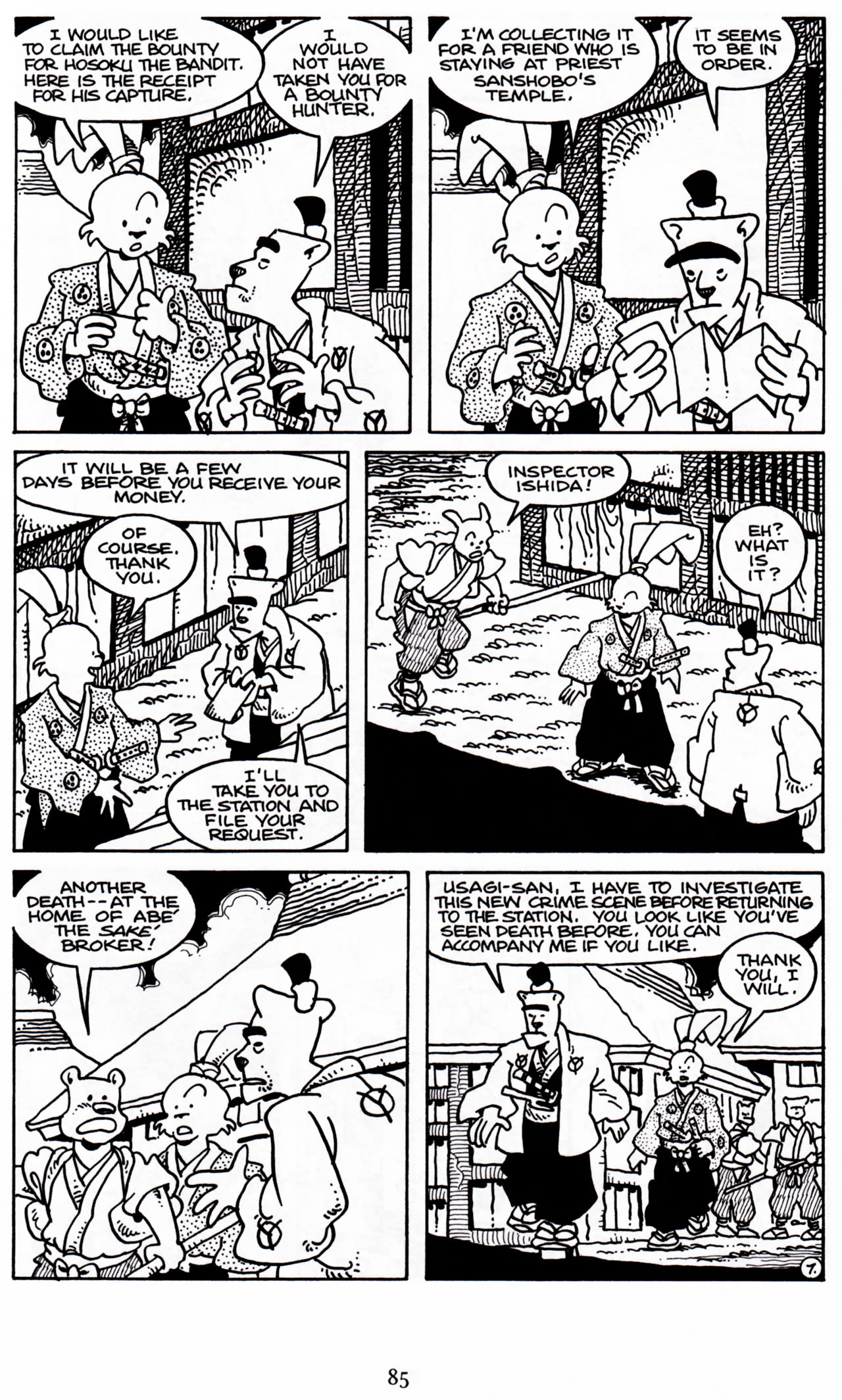 Read online Usagi Yojimbo (1996) comic -  Issue #26 - 7