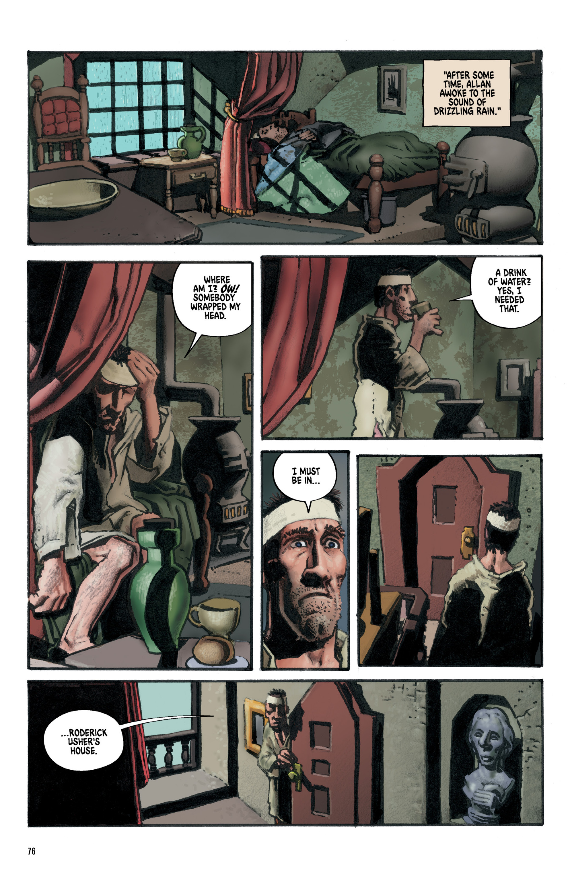 Read online Edgar Allen Poe's Spirits of the Dead comic -  Issue # TPB (Part 1) - 77