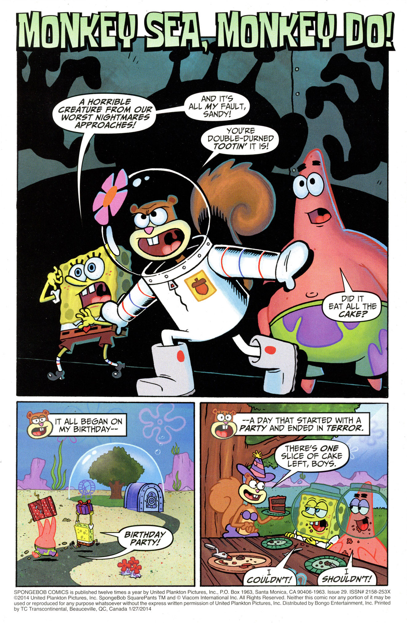 Read online SpongeBob Comics comic -  Issue #29 - 3