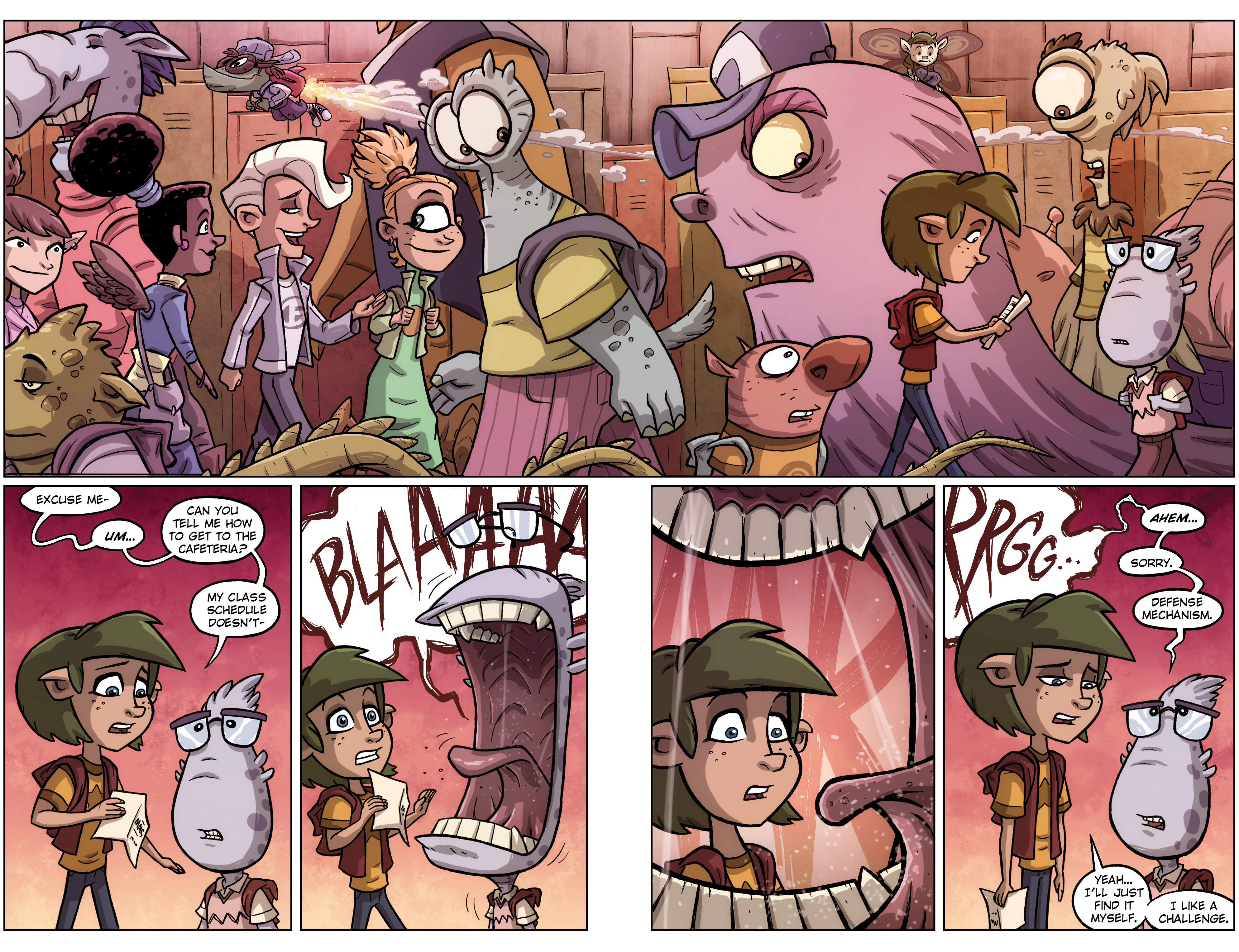 Read online Oddly Normal (2014) comic -  Issue #4 - 11