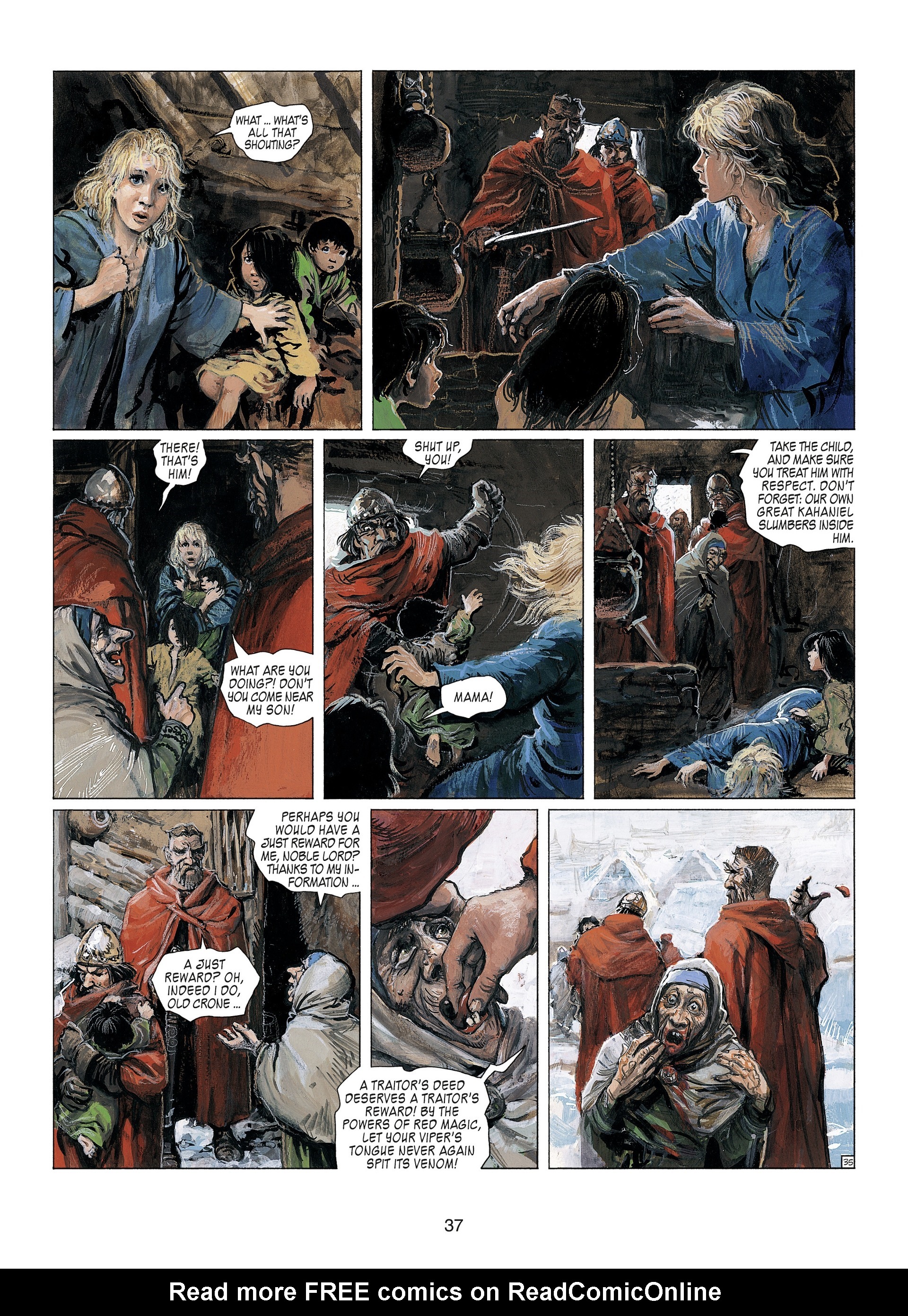 Read online Thorgal comic -  Issue #23 - 39