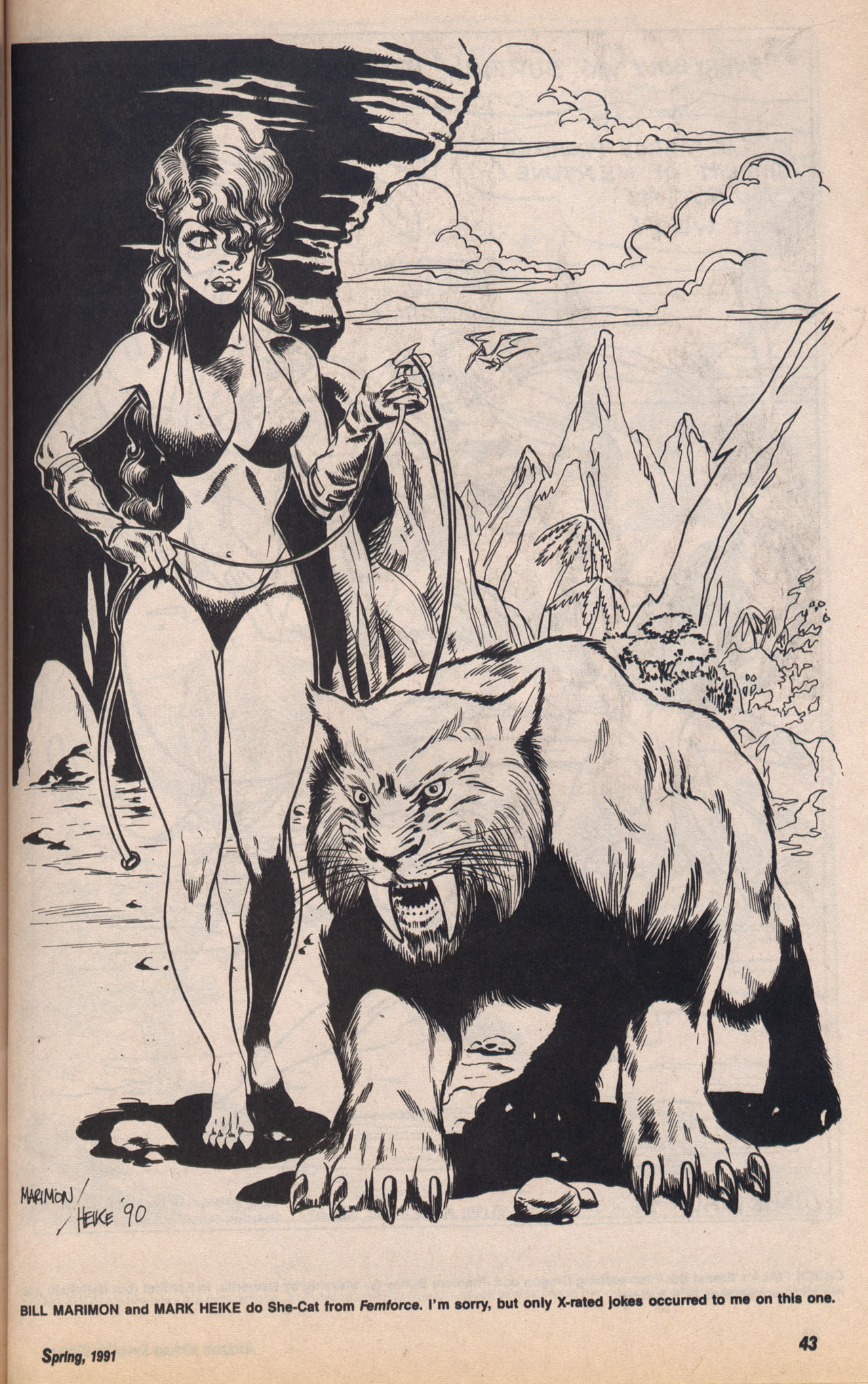 Read online Amazing Heroes Swimsuit Special comic -  Issue # TPB 2 - 43