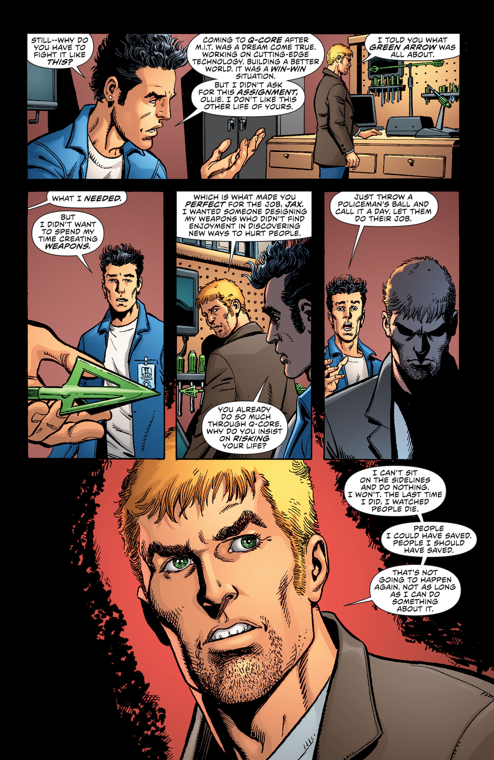 Read online Green Arrow (2011) comic -  Issue # _TPB 1 - 22