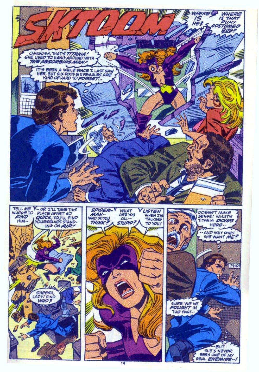 Read online Web of Spider-Man (1985) comic -  Issue #59 - 12