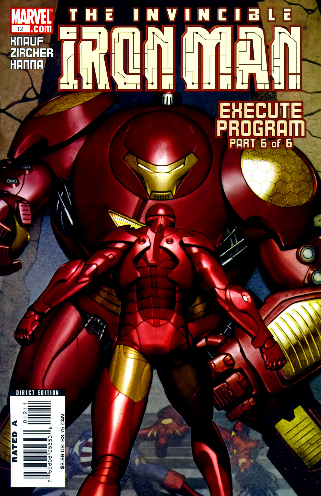 Read online The Invincible Iron Man (2007) comic -  Issue #12 - 1