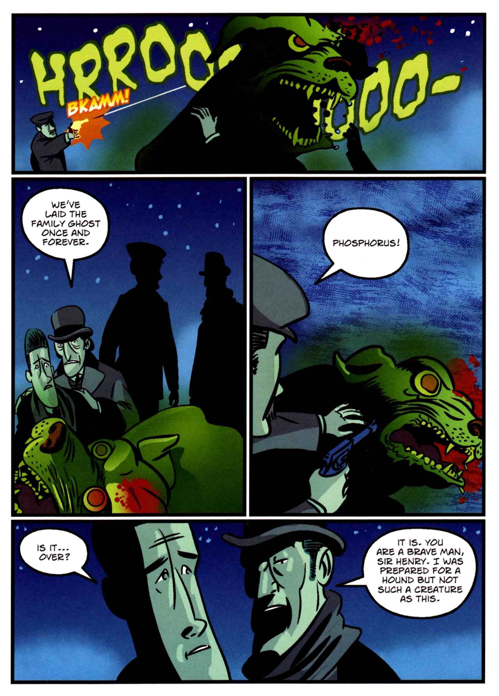 Read online The Hound of the Baskervilles (2009) comic -  Issue # TPB - 125