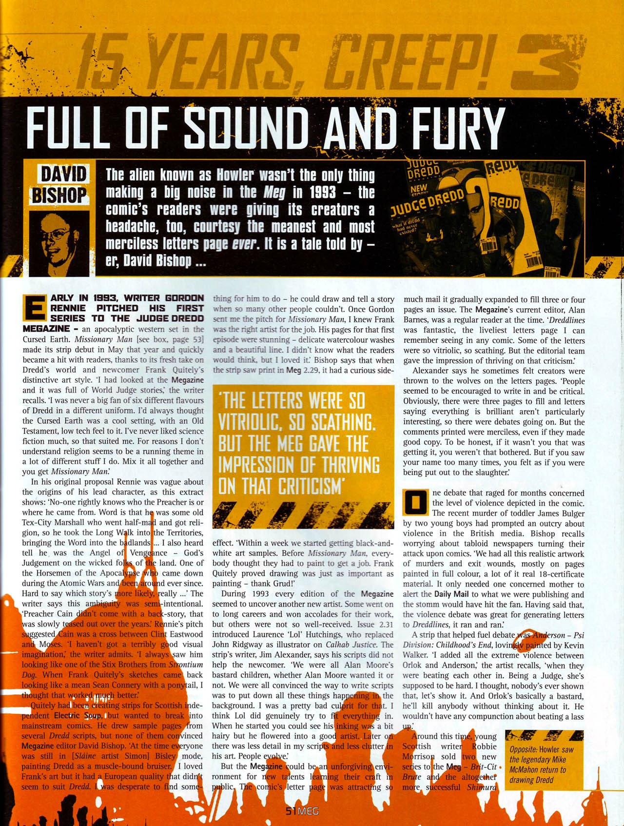 Read online Judge Dredd Megazine (Vol. 5) comic -  Issue #238 - 51