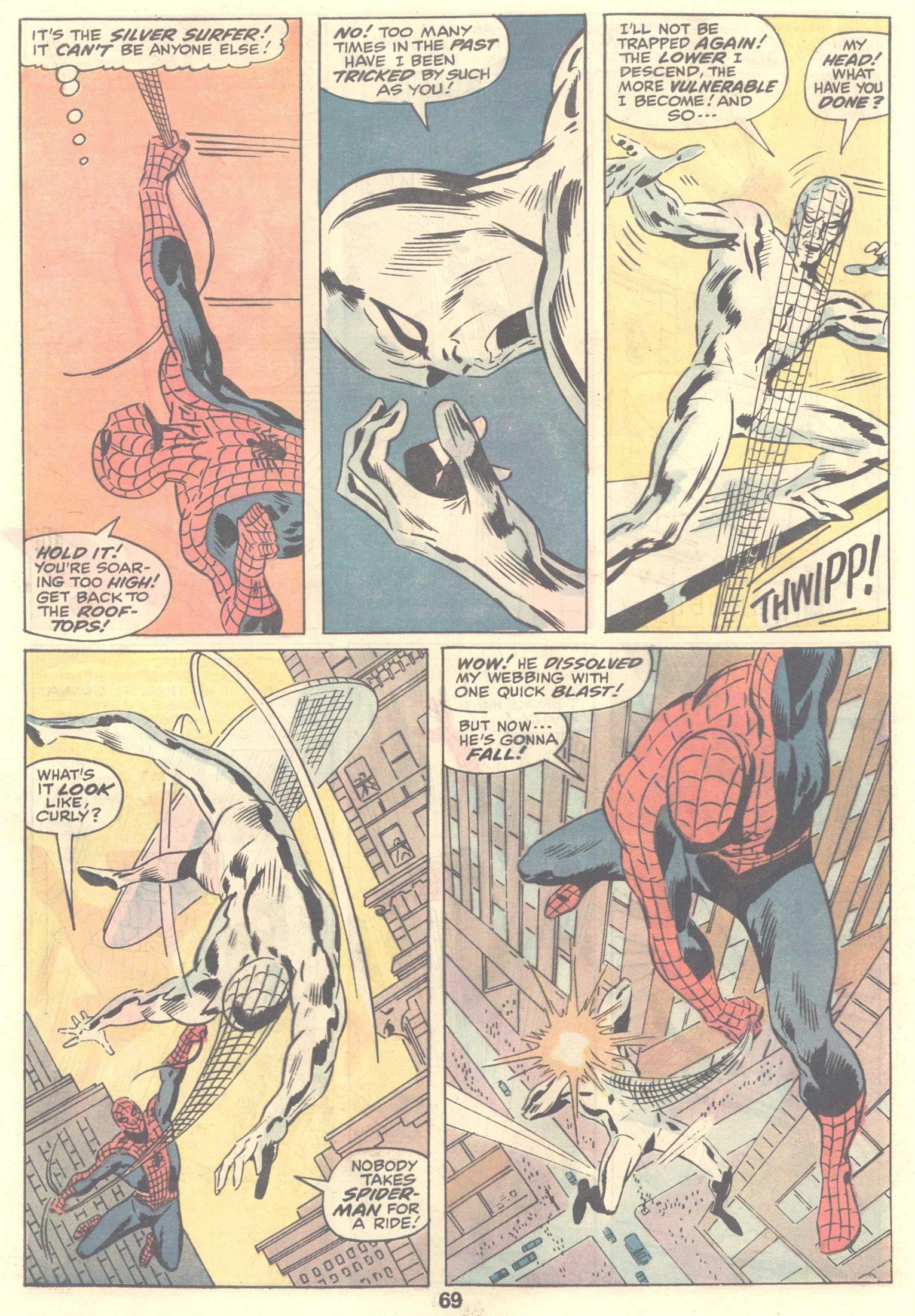 Read online Marvel Treasury Edition comic -  Issue #9 - 69