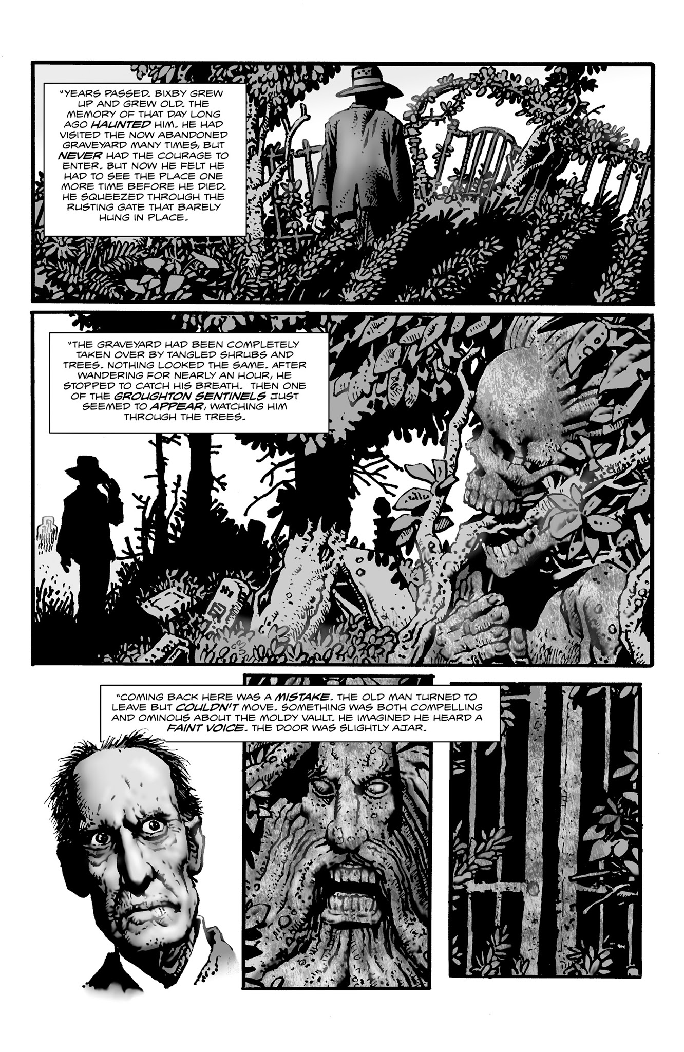 Read online Shadows on the Grave comic -  Issue #8 - 17